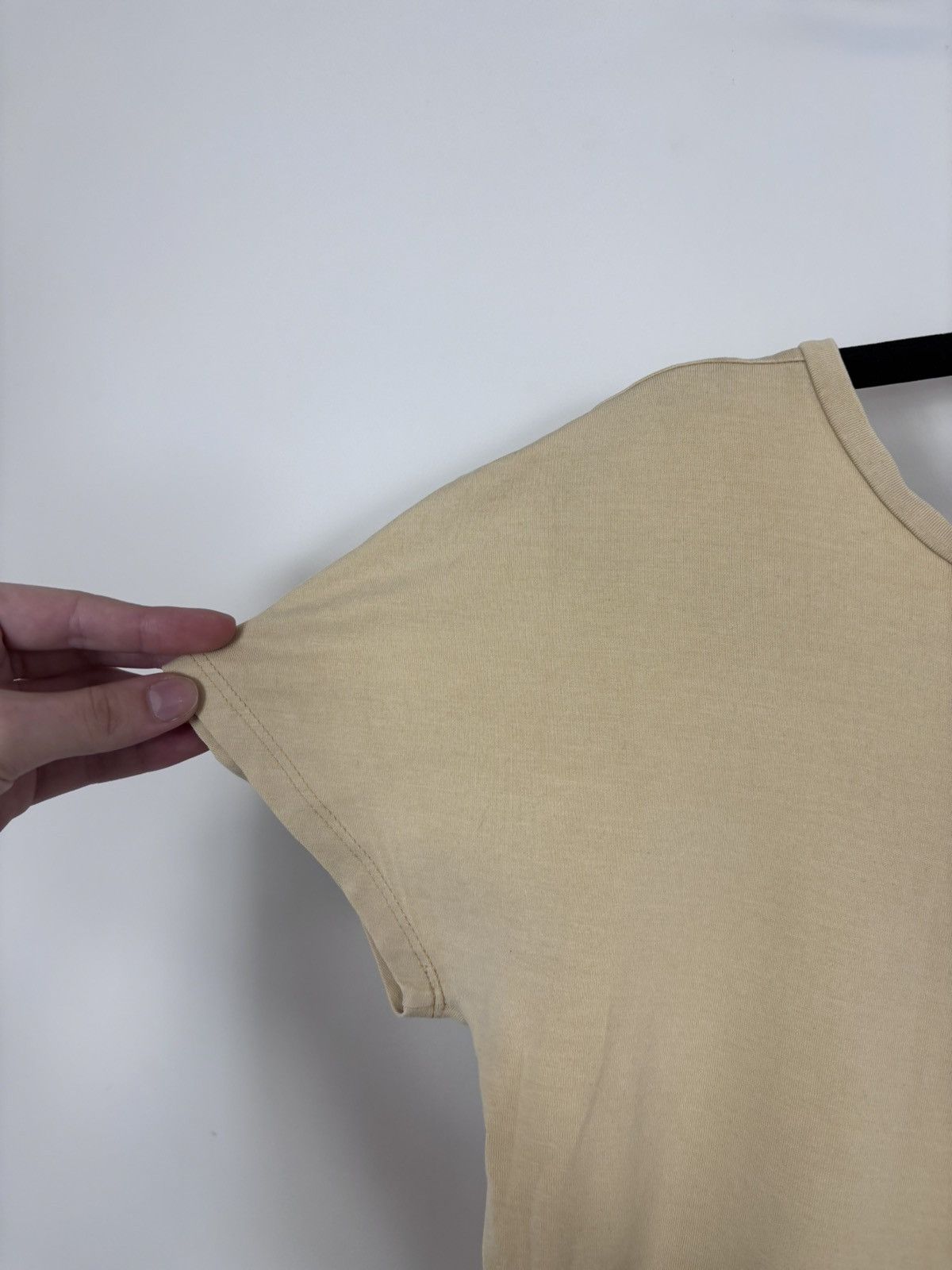 Max Mara Max Mara Women’s Yellow Boat Neck T-Shirt Short Sleeve Size XL / US 12-14 / IT 48-50 - 5 Thumbnail