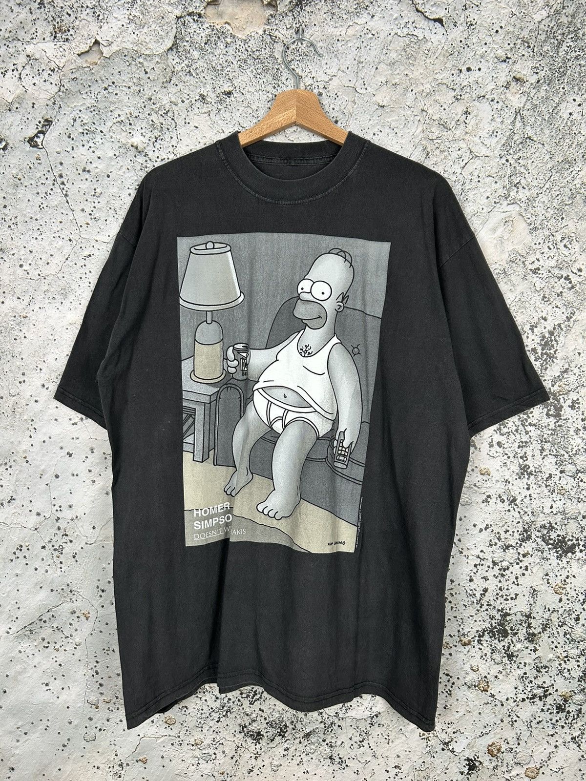 The Simpsons Vintage The Simpsons Homer 1995 Cartoon Graphic Tee Rare 90s Size US XL / EU 56 / 4 - 1 Thumbnail