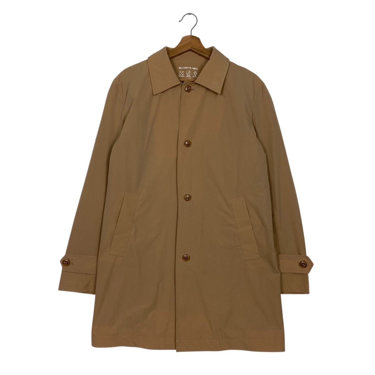 Edifice Japan × Japanese Brand Edifice water repellent overcoat jacket Size US S / EU 44-46 / 1 - 1 Thumbnail