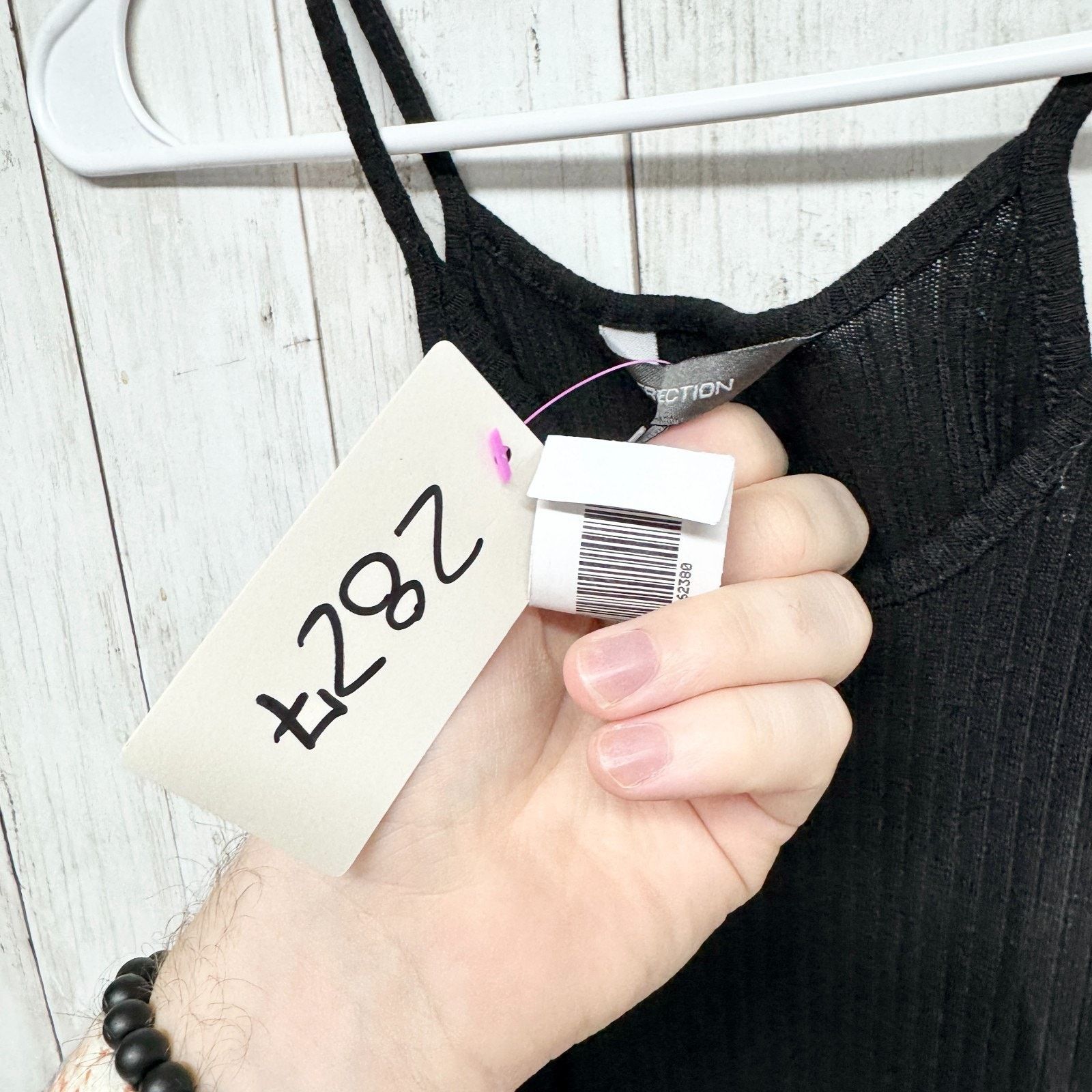 French Connection French Connection Dress Sz 4 Ribbed Spaghetti Strap Midi Size S / US 4 / IT 40 - 5 Thumbnail