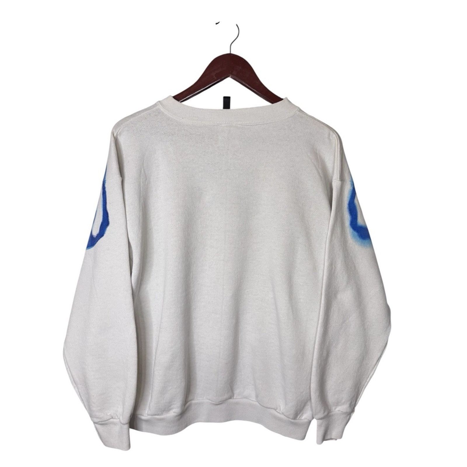 Tultex VTG TAZ 1995 USA FLAG ALL OVER PRINT Sweatshirt SIZE XL Size US XL / EU 56 / 4 - 2 Thumbnail