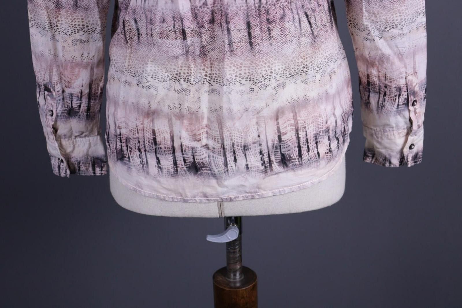 Designer Emily Van Den Bergh Pink Designer Printed Shirt Size 42 / L Size M / US 6-8 / IT 42-44 - 9 Thumbnail
