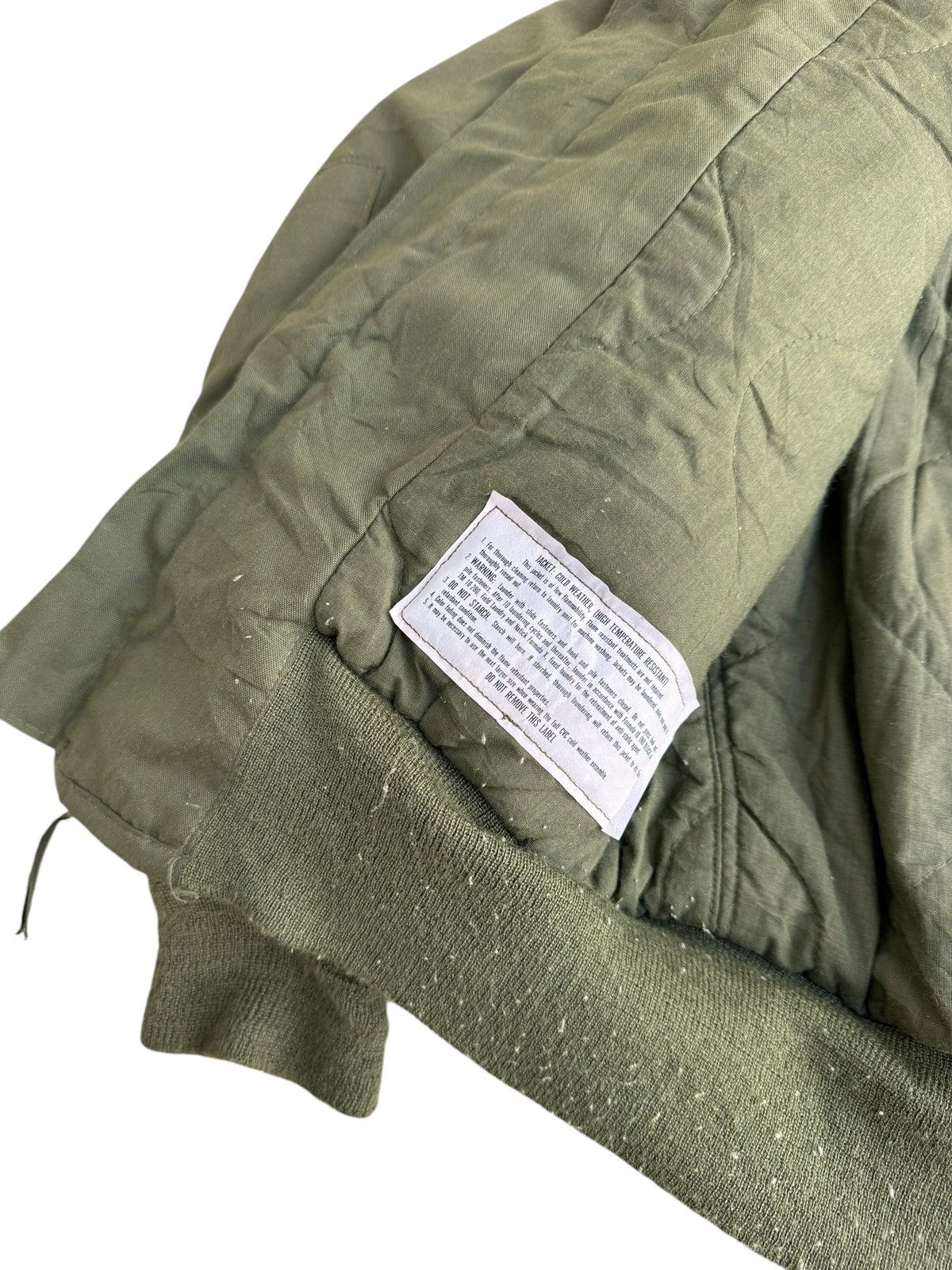 Third & Army Vintage US Military Weather High Temp Bomber Jacket Size US S / EU 44-46 / 1 - 15 Thumbnail