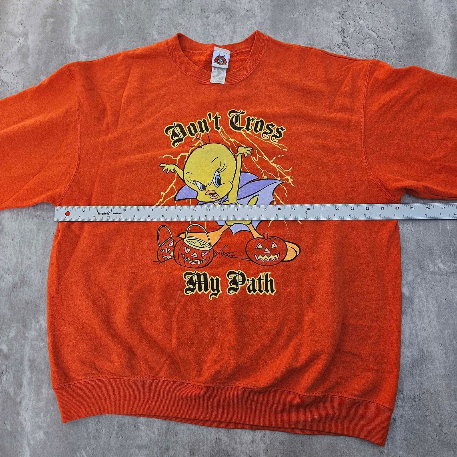 Other Vintage Y2K Tweety Bird Halloween Sweatshirt Size Women's XL Size XL / US 12-14 / IT 48-50 - 4 Thumbnail