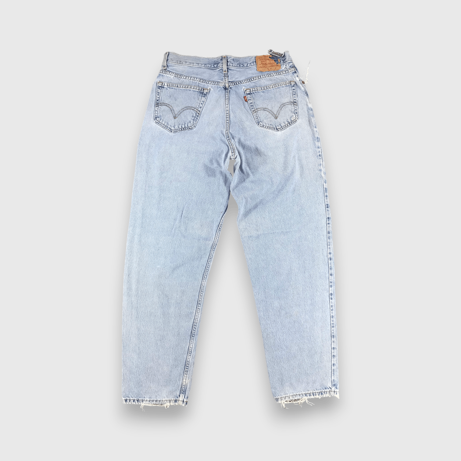 Levi's Light Washed Denim Vintage Levis Jeans Lot 550-J922 Size US 34 / EU 50 - 2 Thumbnail