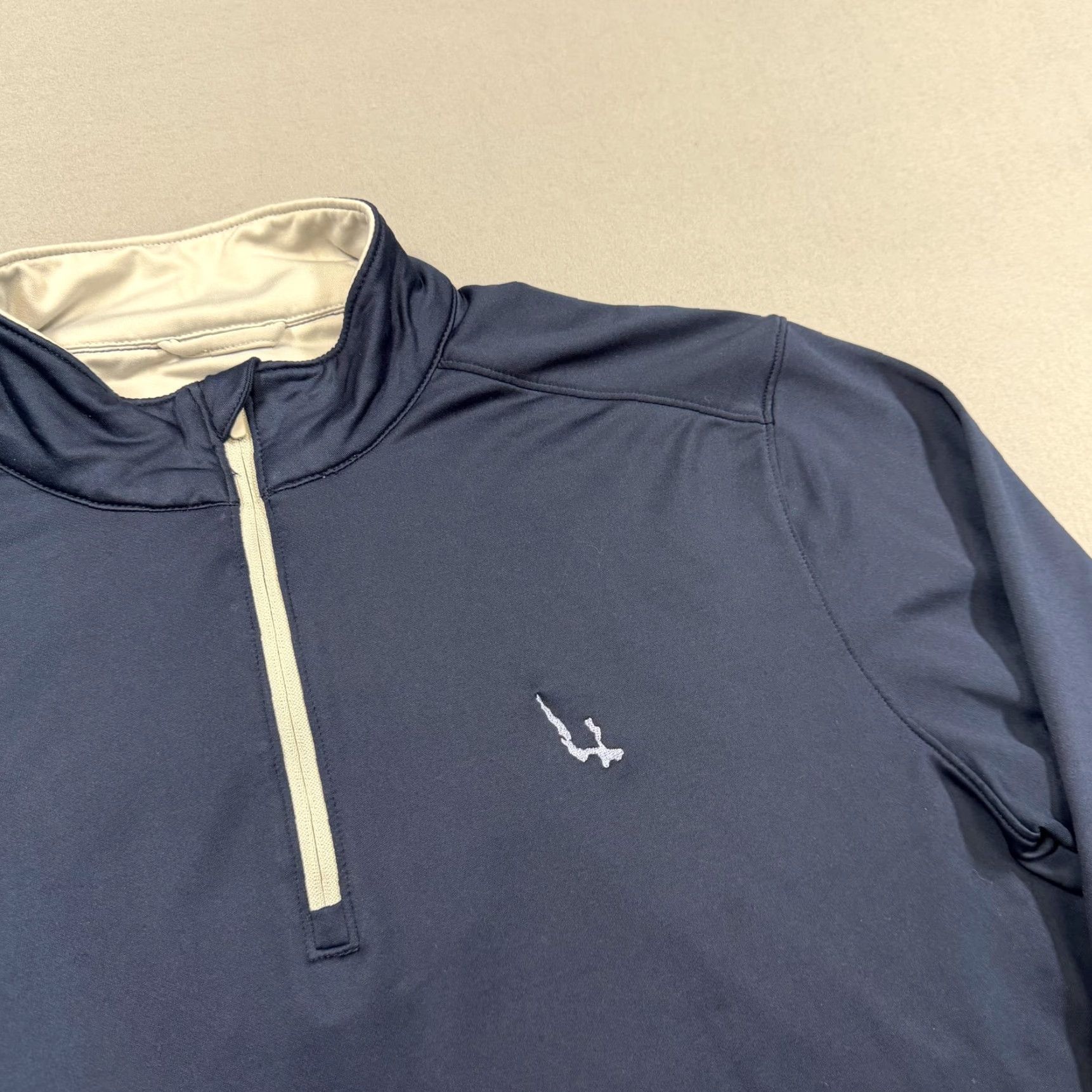 Vineyard Vines Vineyard Vines Pullover Mens Large Blue 1/4 Zip Long Sleeve Performance Top Size US L / EU 52-54 / 3 - 3 Thumbnail