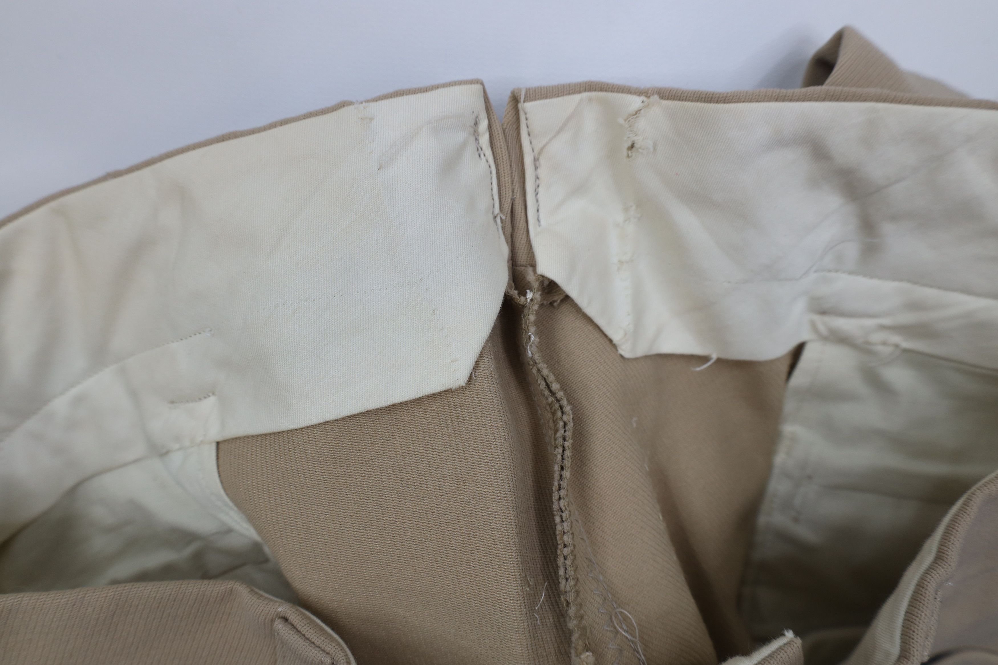 Vintage Vintage 50s Blend Suede Leather Horse Riding Pants Breeches Size US 30 / EU 46 - 10 Thumbnail