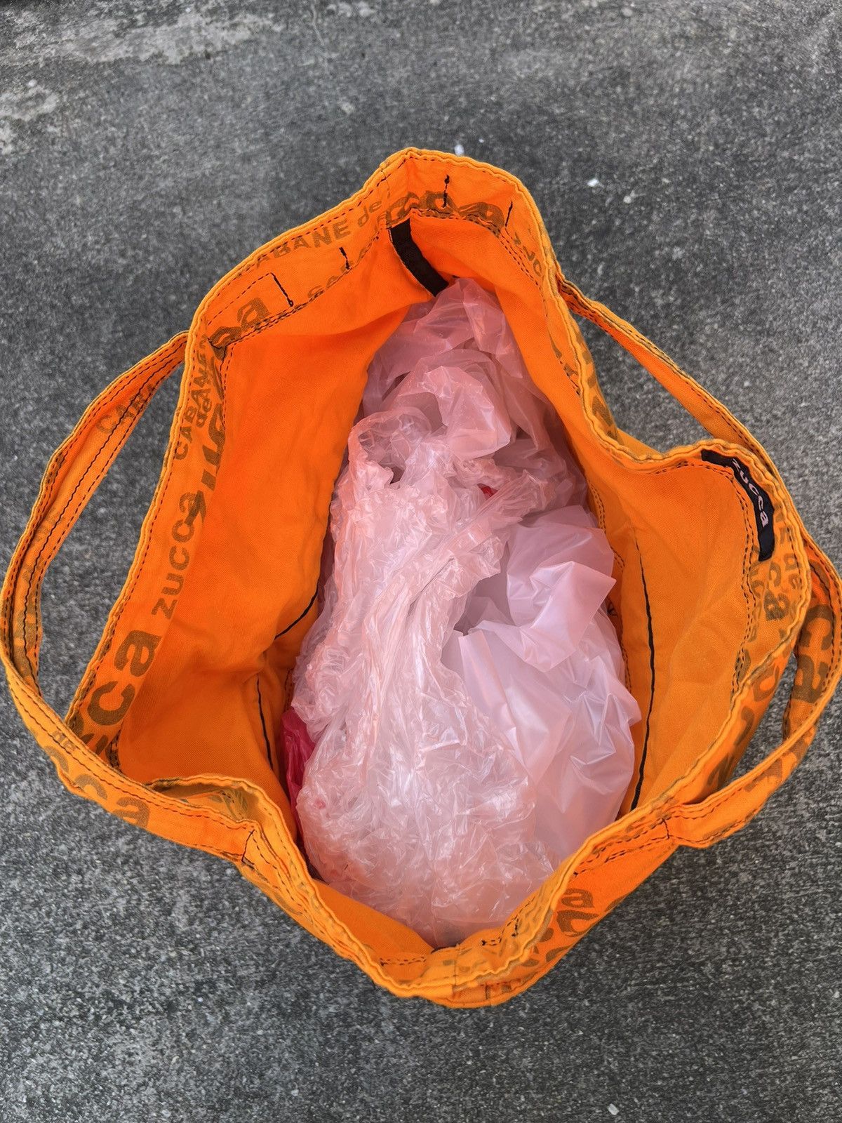 Issey Miyake Vintage Issey Miyake ZUCCA Monogram Orange Handle Bag Size ONE SIZE - 11 Thumbnail
