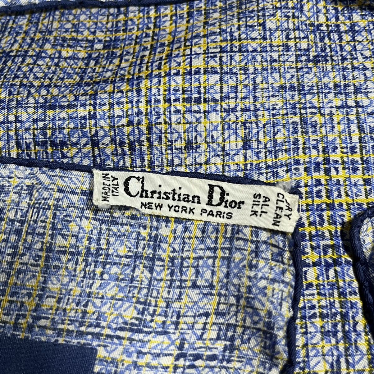 Christian Dior Monsieur × Dior Christian Dior Silk Scarf Size ONE SIZE - 11 Thumbnail