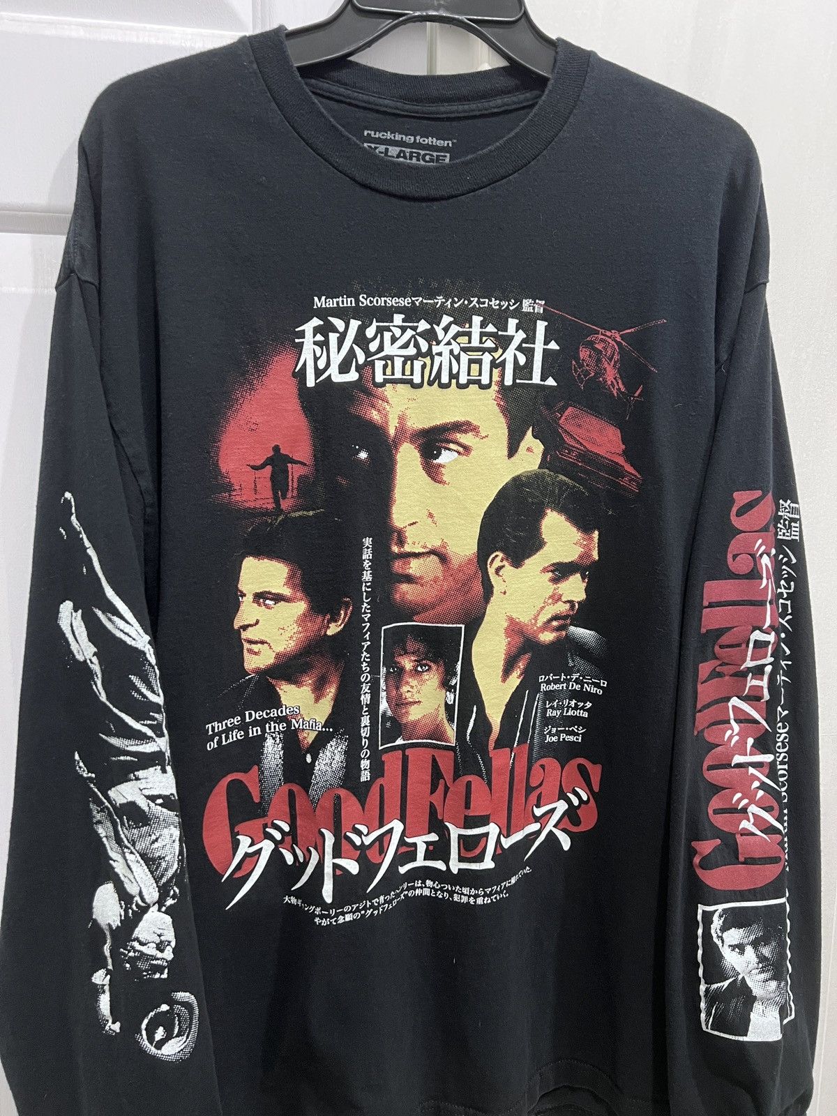 Rap Tees GoodFellas Gangster Movie Promo Tee Shirt XL gun Size US XL / EU 56 / 4 - 2 Thumbnail