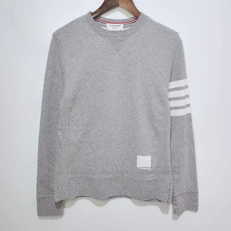 Thom Browne Thom Browne Gray Women's Cotton Sweatshirt . Size XL / US 12-14 / IT 48-50 - 1 Thumbnail