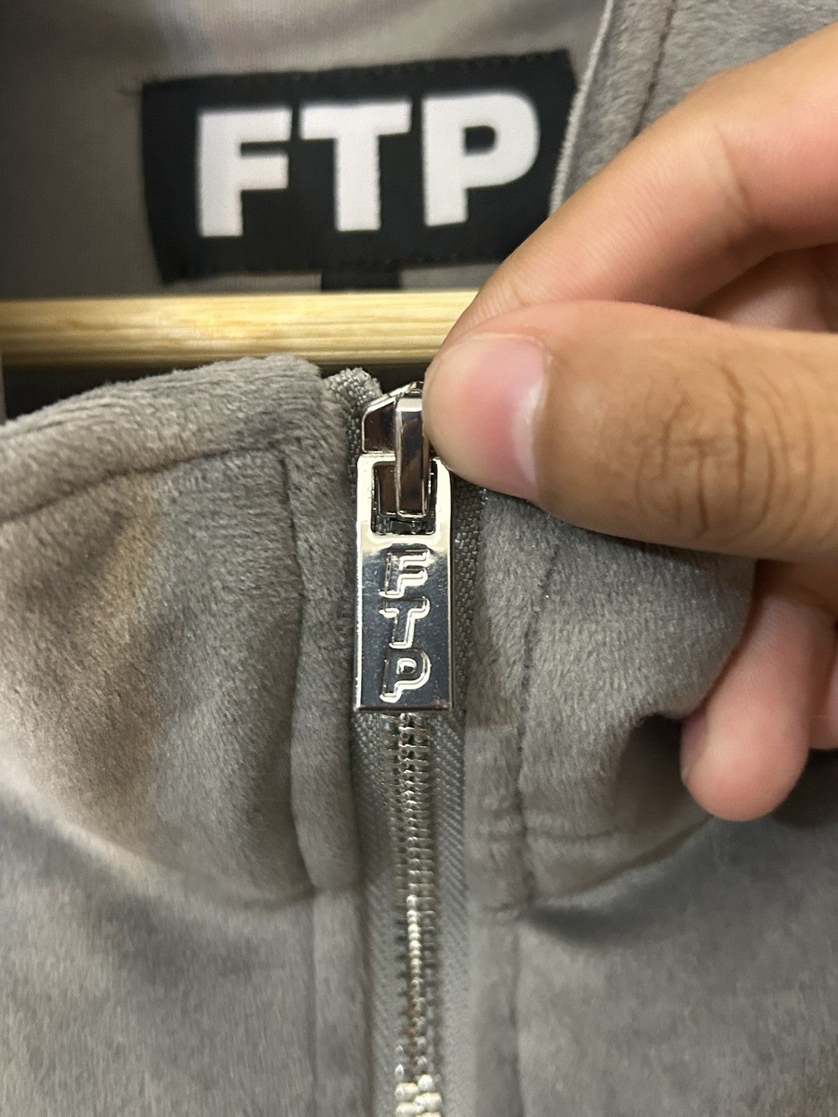 Fuck The Population FTP FUCK THE POPULATION Velour Zip Up Jacket Size US XXL / EU 58 / 5 - 7 Thumbnail