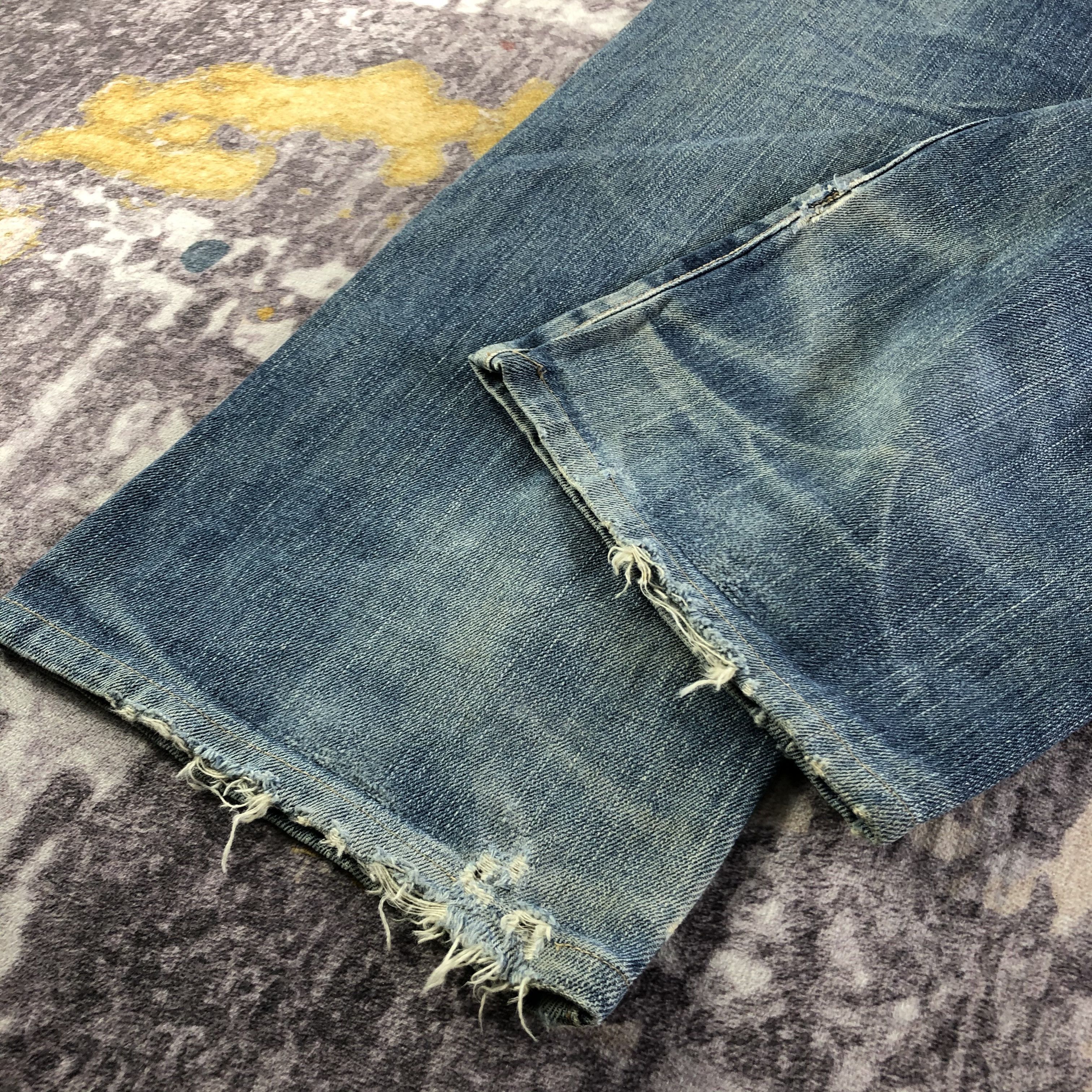 Edwin Vintage Blue Wash Edwin 505 Selvedge Jeans-JM3665 Size US 32 / EU 48 - 7 Thumbnail
