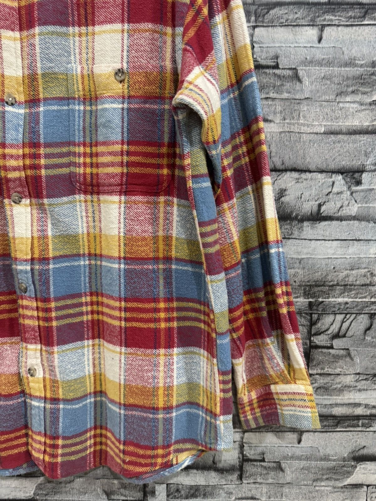 Oshkosh Vintage Oshkosh Flannel double pocket Size US L / EU 52-54 / 3 - 5 Thumbnail