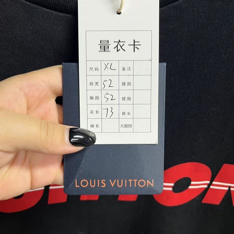 Louis Vuitton Louis Vuitton Black NBA Multi-Logo Crewneck Lettered Print Size US XL / EU 56 / 4 - 3 Thumbnail