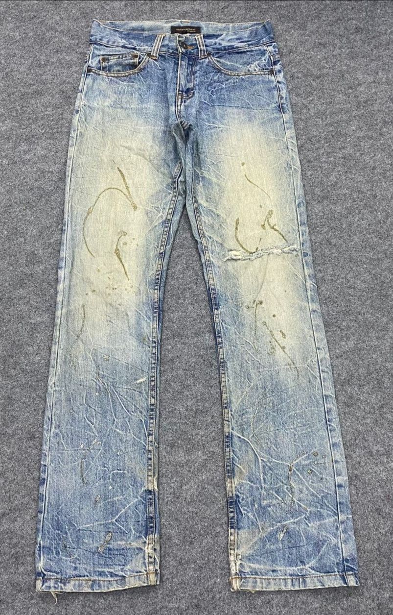 If Six Was Nine 💥Best Offer💥Vintage Dopimoon Distressed Denim Size US 31 - 1 Thumbnail