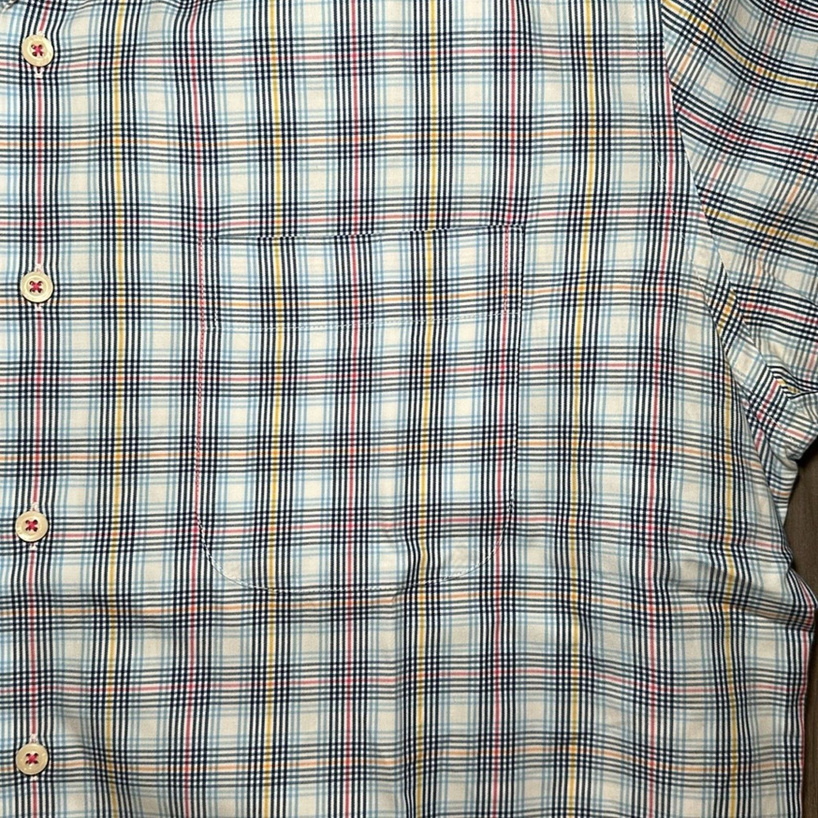 Peter Millar Peter Millar Short Sleeve Button Down - Large Size US L / EU 52-54 / 3 - 5 Thumbnail
