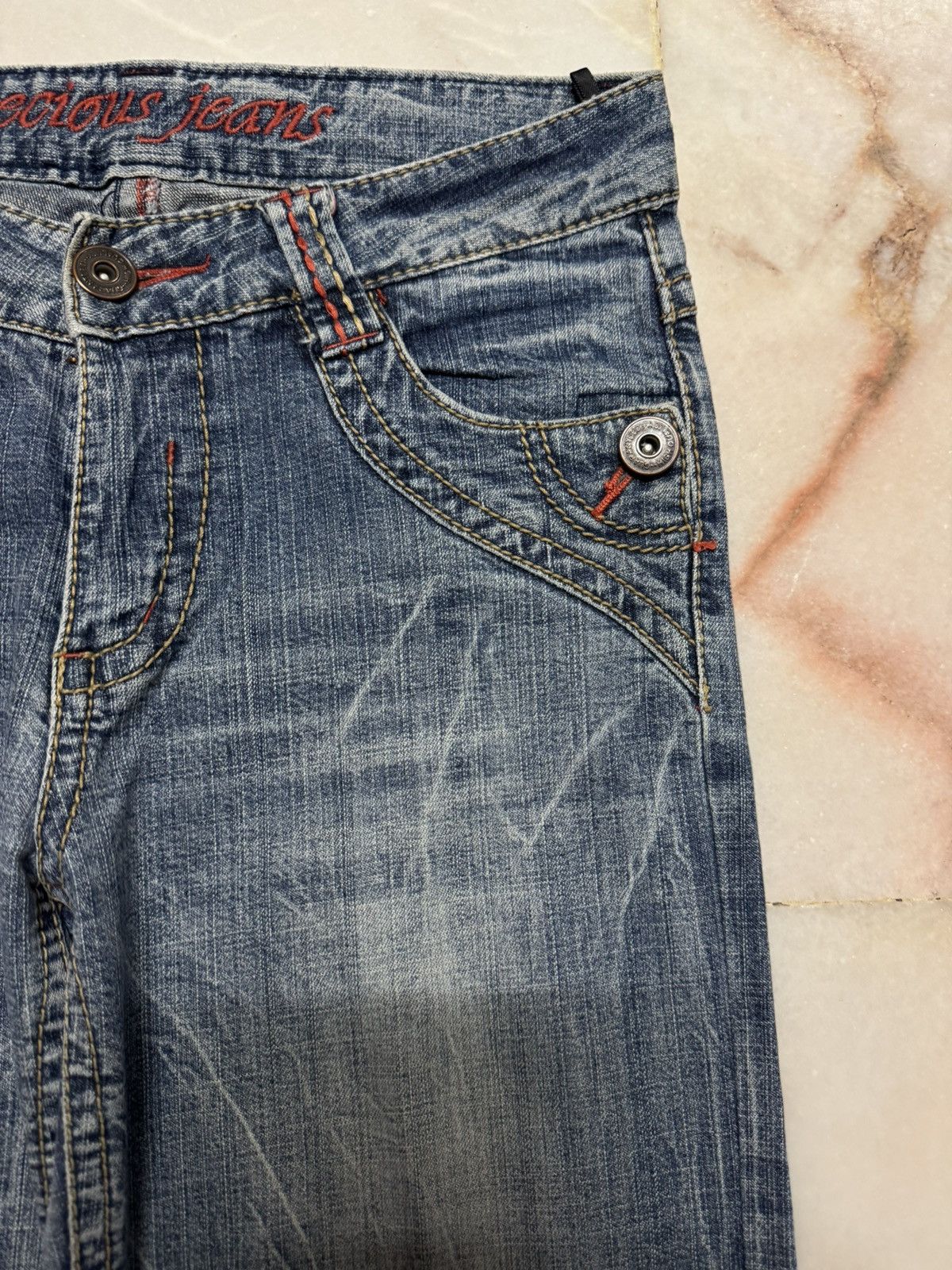 Tornado Mart 💥BAGGY FLARE INSANE💥90's JAPANESE WHISKER BELL BOTTOM JEANS Size US 29 - 5 Thumbnail