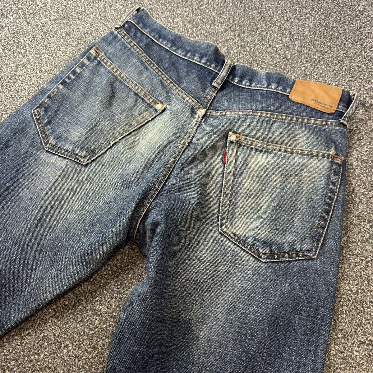 Japanese Brand 🔥🇯🇵 Vintage 90s Japanese Denim Chessking Bobson Distressed Size US 31 - 8 Thumbnail