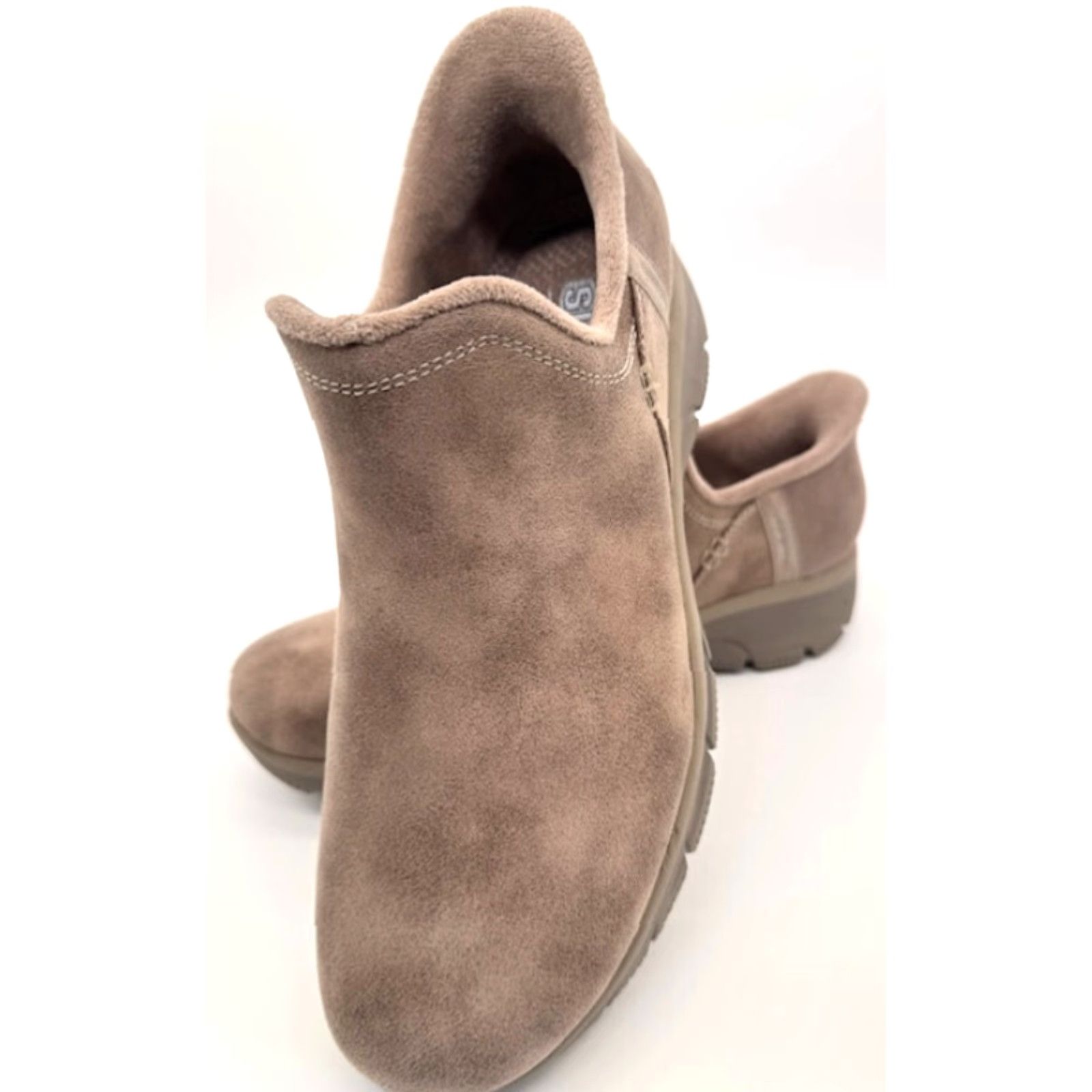 SKECHERS VINTAGE Skechers Easy Going Modern Hour Women’s 10 Wide Fit Slip On Bootie Brown 7063 Shoes Womens Shoes Size US 10 / IT 40 - 2 Thumbnail