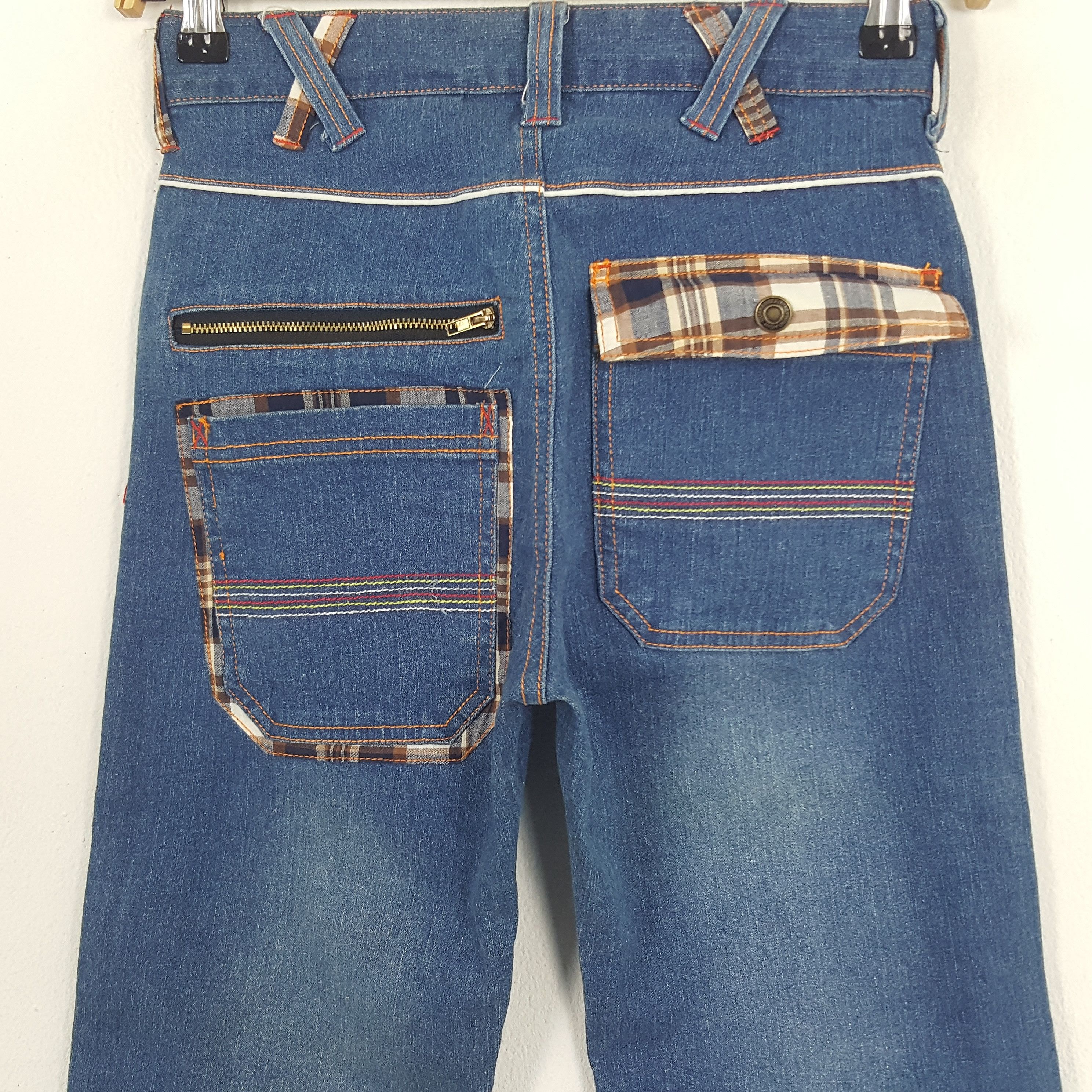 Designer × Japanese Brand × Vintage Vintage XYZ Guaranteed Skull Denim Jeans Size US 26 / EU 42 - 5 Thumbnail
