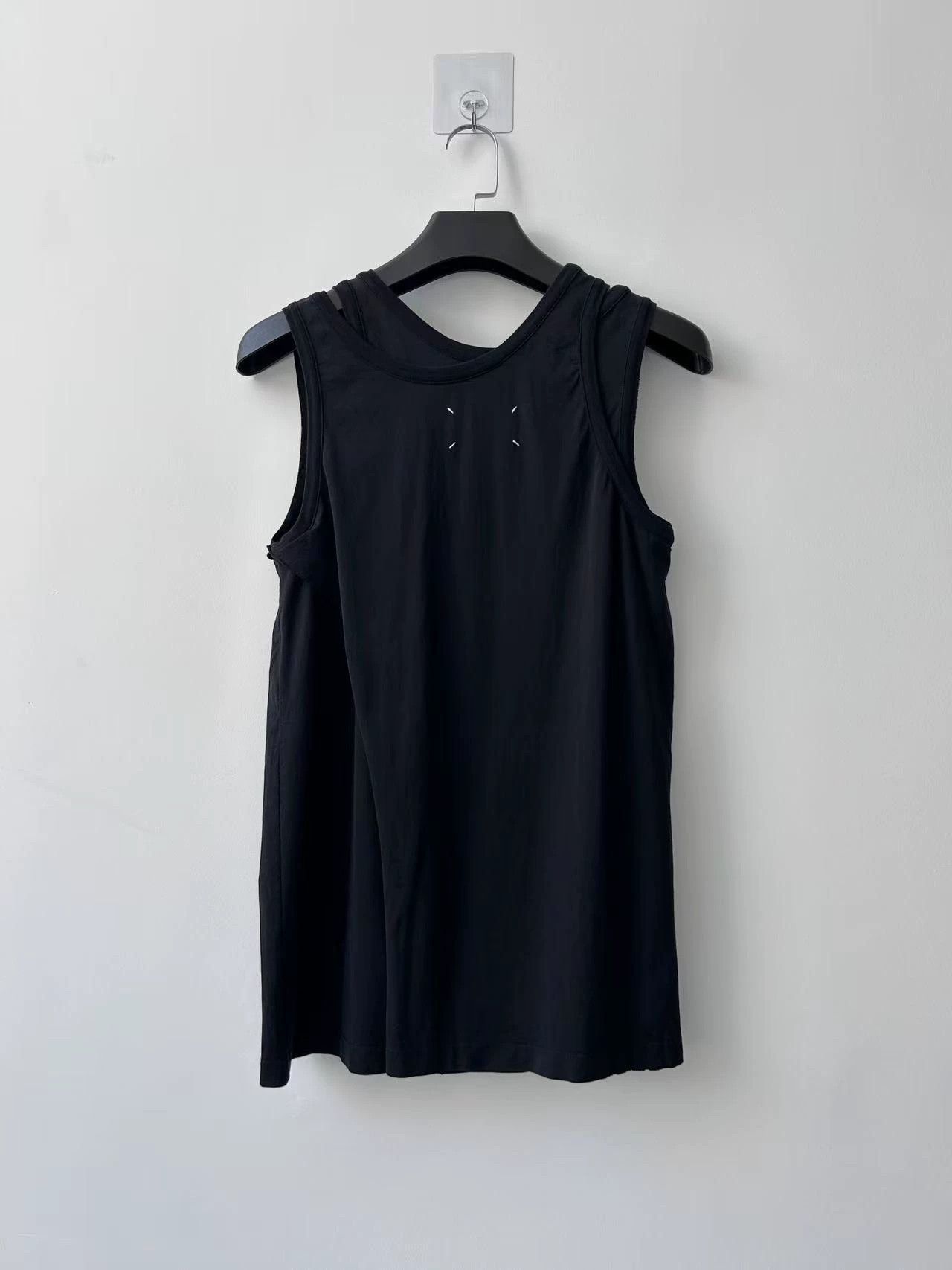 Maison Margiela Maison Margiela S/S16 Decon Printed Patch Vest Black S Size S / US 4 / IT 40 - 2 Thumbnail