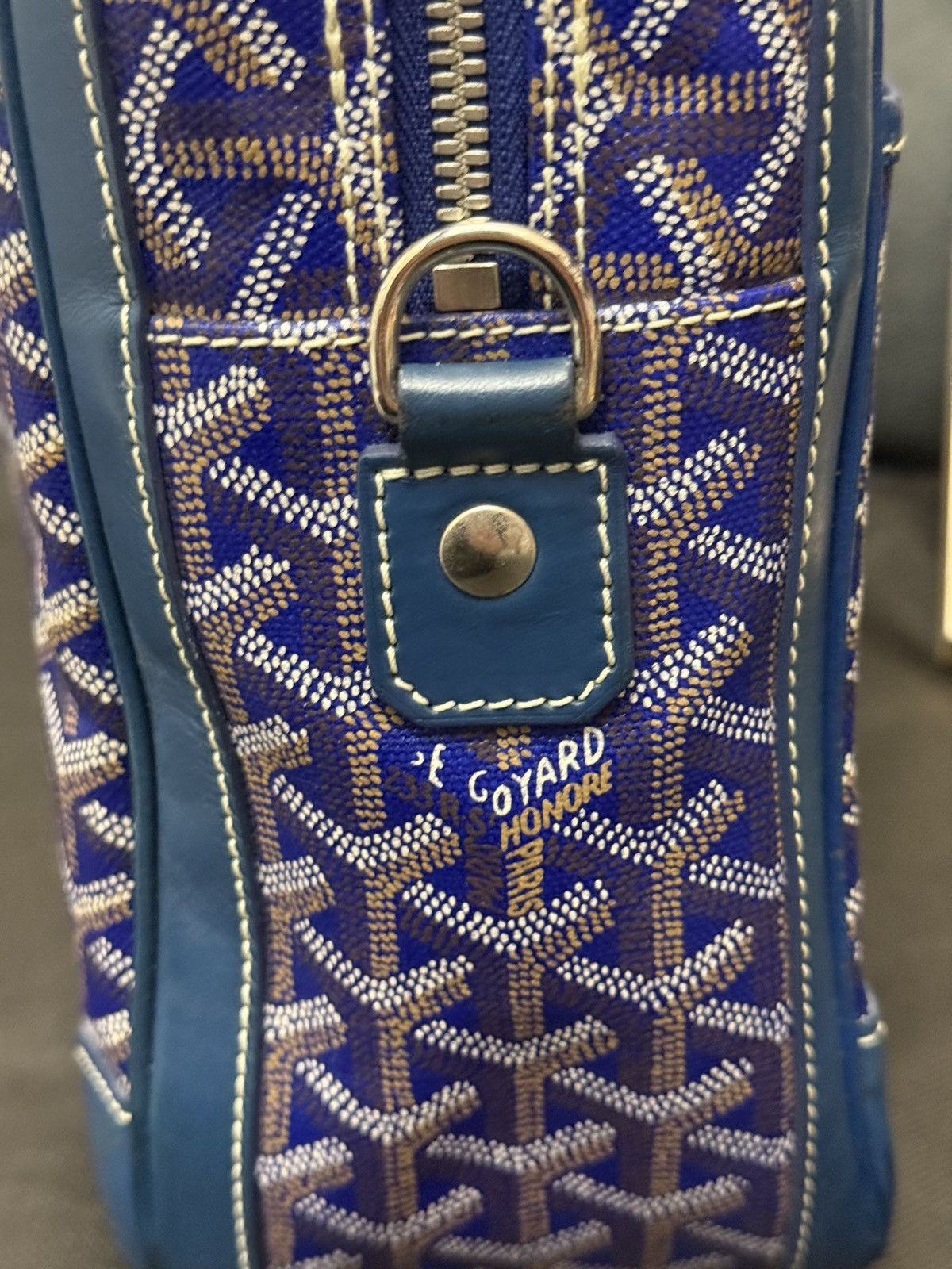 Goyard Goyard Blue Ambassade briefcase Size ONE SIZE - 8 Thumbnail