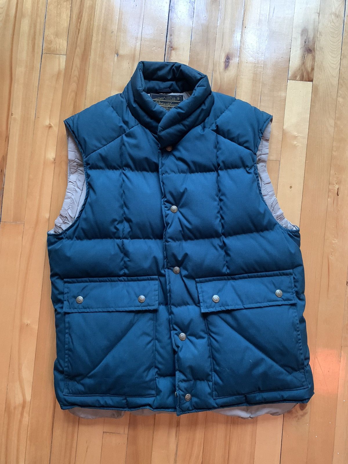 Vintage Eddie Bauer Mens Down Vest Vintage Eddie Bauer Goose Down Vest