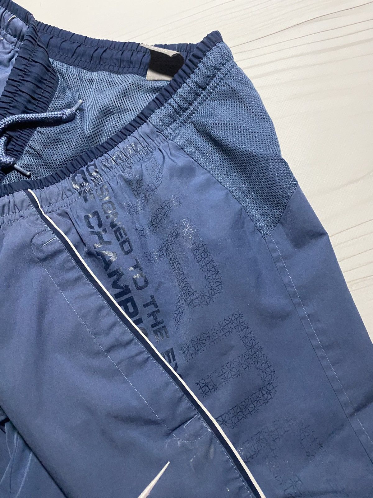Nike × Vintage Vintage Nike Baggy fit parachute drill y2k pants Size US 34 / EU 50 - 11 Thumbnail