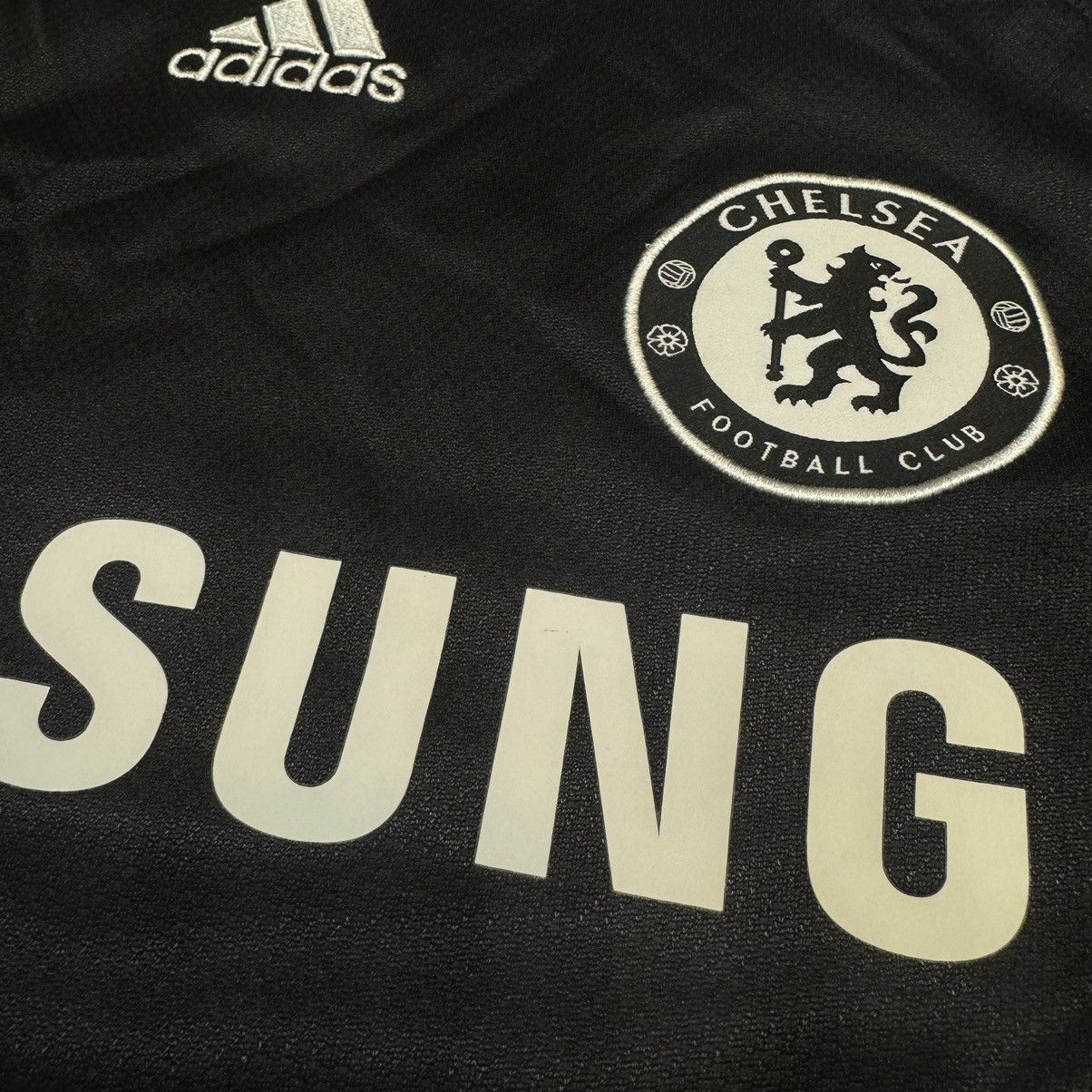 Adidas Chelsea 08/09 away shirt #10 J.Cole Size US XL / EU 56 / 4 - 4 Thumbnail