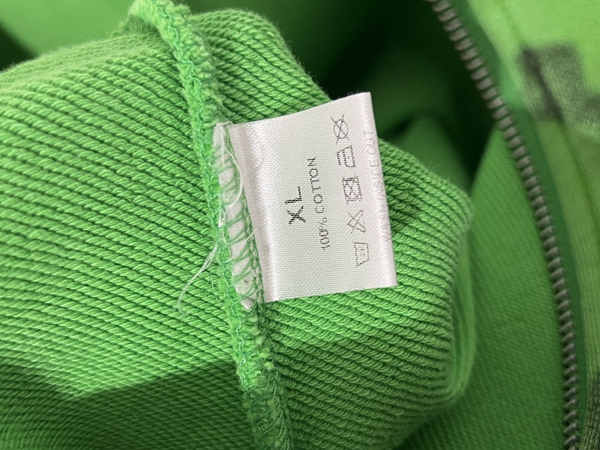 Vale Vale Green Graffiti Zip Up Hoodie Size US XL / EU 56 / 4 - 3 Thumbnail