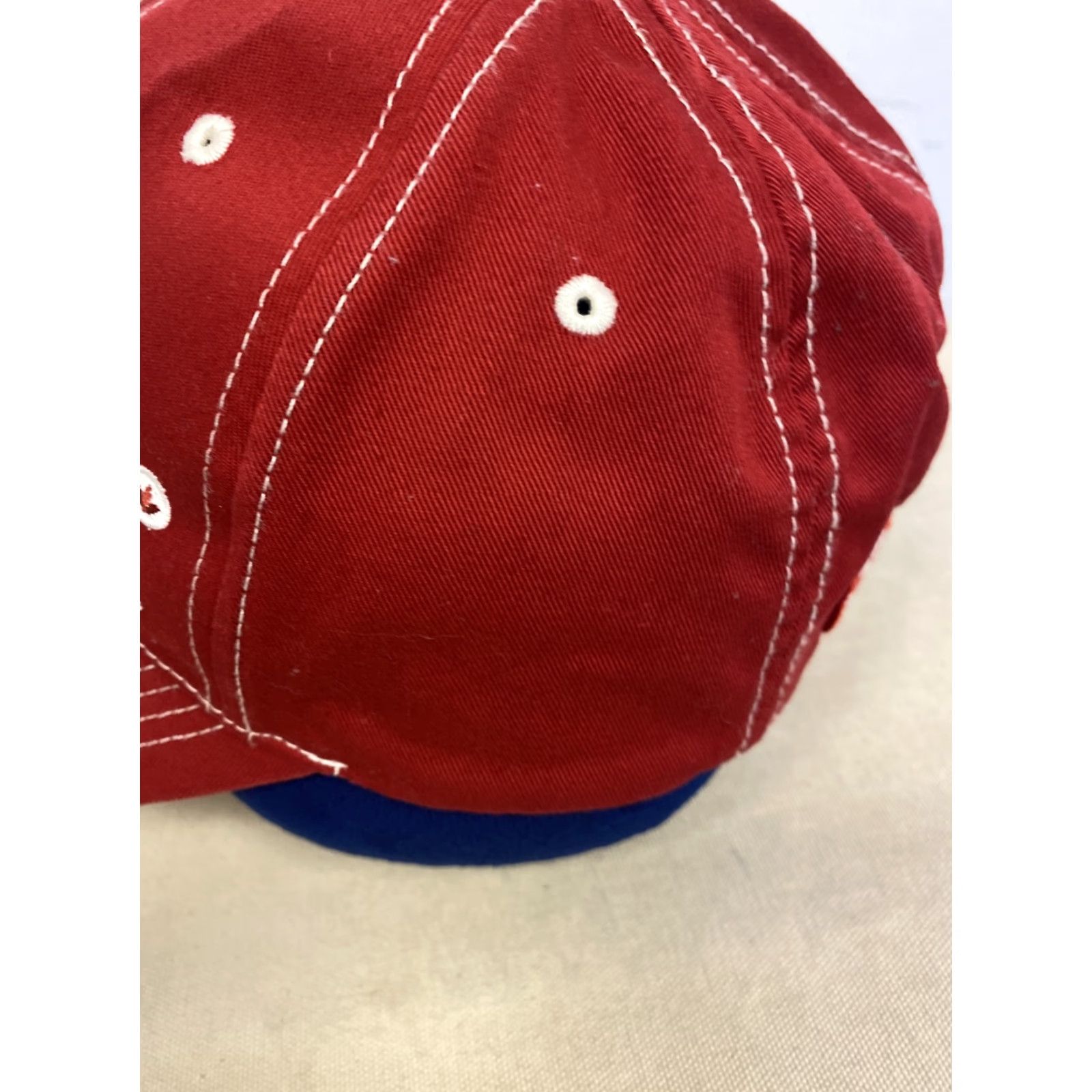 Vintage VINTAGE Hudson's Bay Canada Unisex Baseball Cap Hat Red Adjustable Cotton Summer Spring Fall Size ONE SIZE - 3 Thumbnail