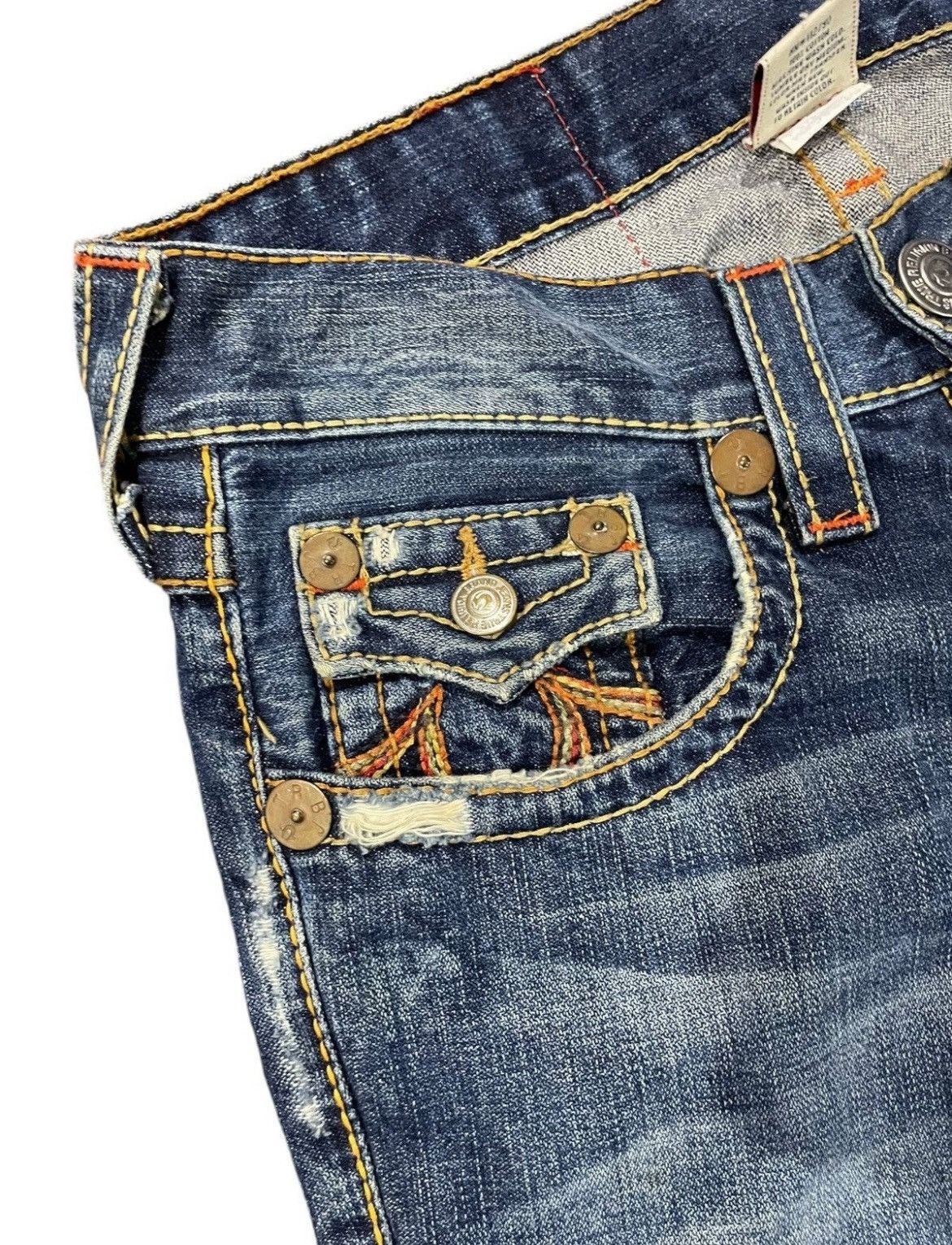 True Religion True Religion Destroyed Jeans Size US 32 / EU 48 - 5 Thumbnail