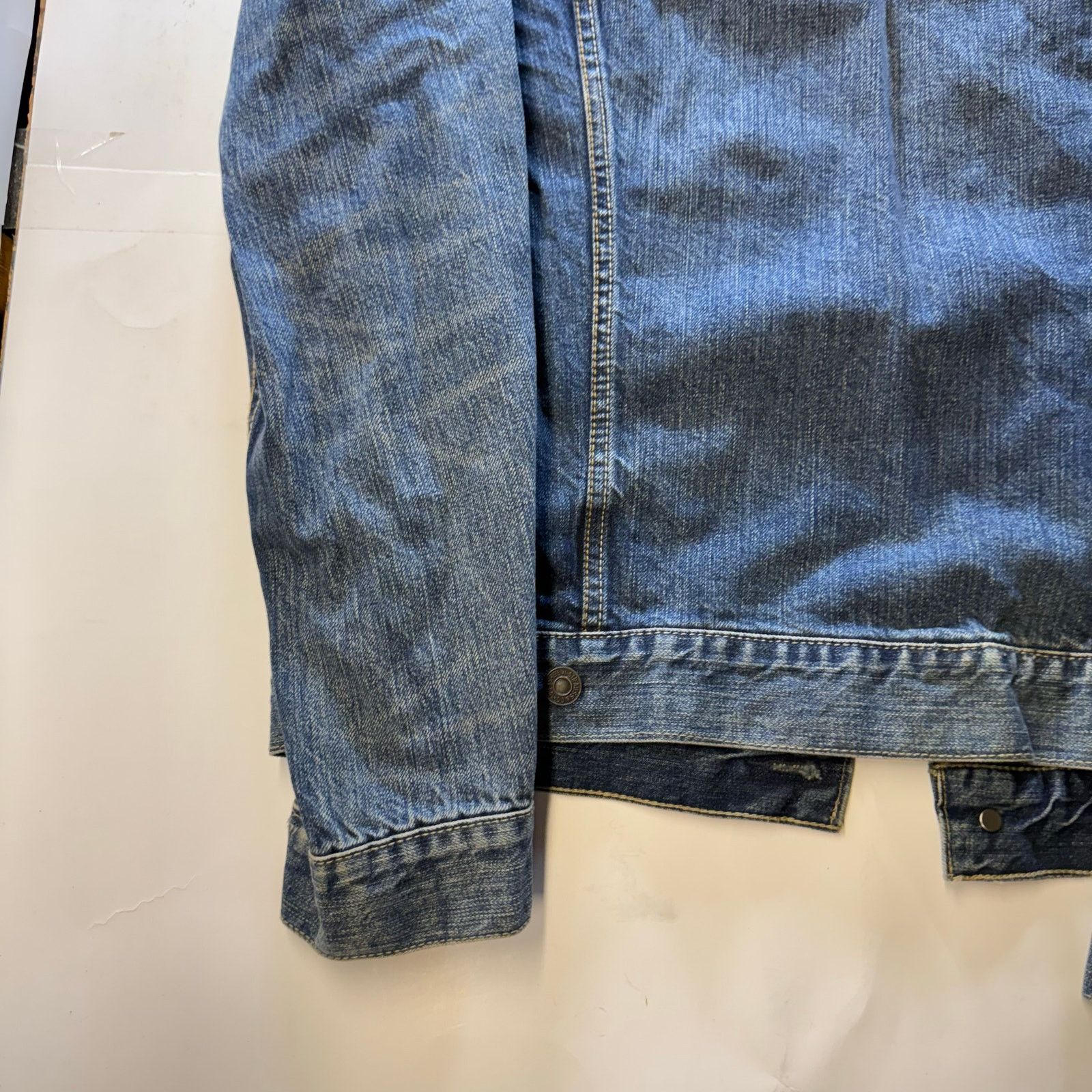 Levi's Levi's 70589 Trucker Denim Blue Jean Jacket Mens Size M Size US M / EU 48-50 / 2 - 10 Thumbnail