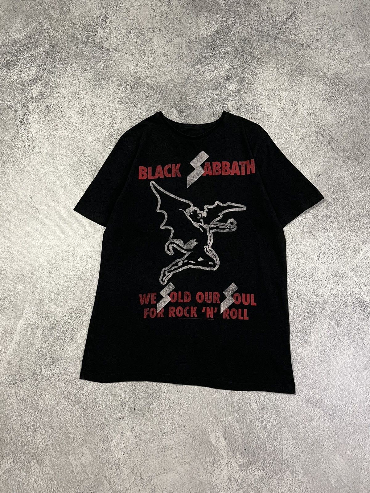 Band Tees × Black Sabbath × Vintage Black Sabbath We sold our soul T-shirt 2012 Y2K Size US M / EU 48-50 / 2 - 1 Thumbnail