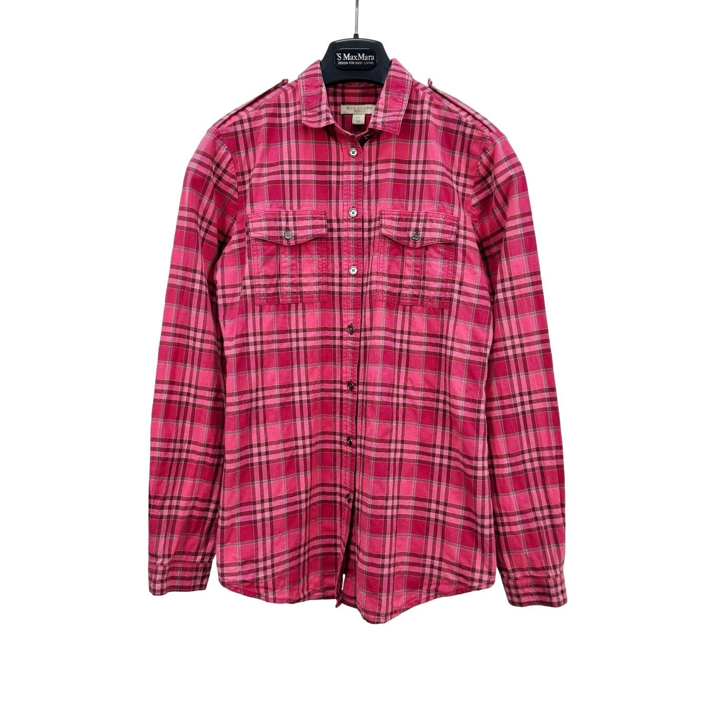 Burberry Burberry Brit Check Pattern Button Up Shirt XS Size US XS / EU 42 / 0 - 1 Thumbnail