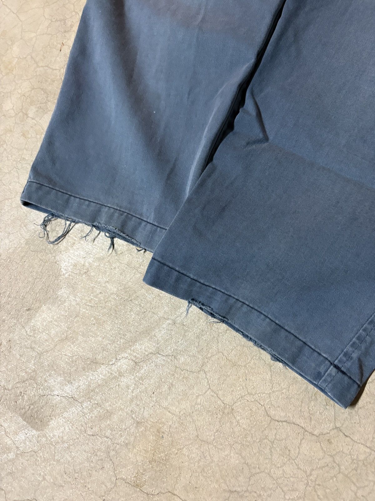 Dockers Vintage 90s Dockers Khakis Faded Blue Pants Distressed 36x29 Size US 36 / EU 52 - 5 Thumbnail