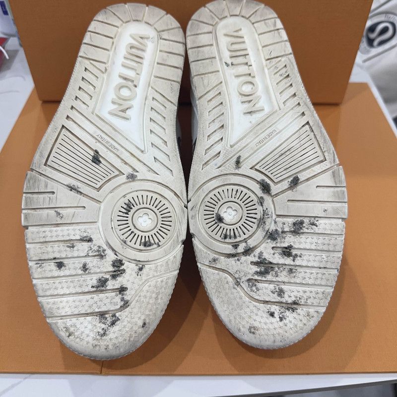 Louis Vuitton Nigo x Louis Vuitton Stylish Low-top Trainer -2508 Size US 8 / EU 41 - 4 Thumbnail