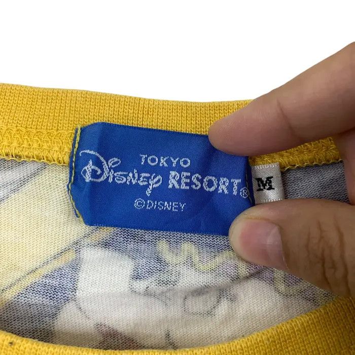 Disney Vintage BEAUTY & THE BEAST Tokyo Disney Resort Tee Shirt Size M / US 6-8 / IT 42-44 - 5 Thumbnail