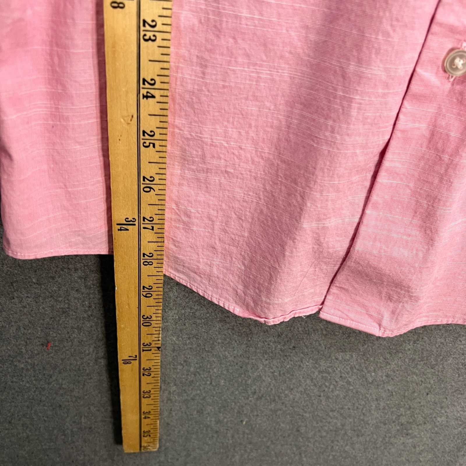Apt. 9 APT.9 Men's Long-sleeve Button-up Shirt Pink Size 32/33 Size US S / EU 44-46 / 1 - 4 Thumbnail