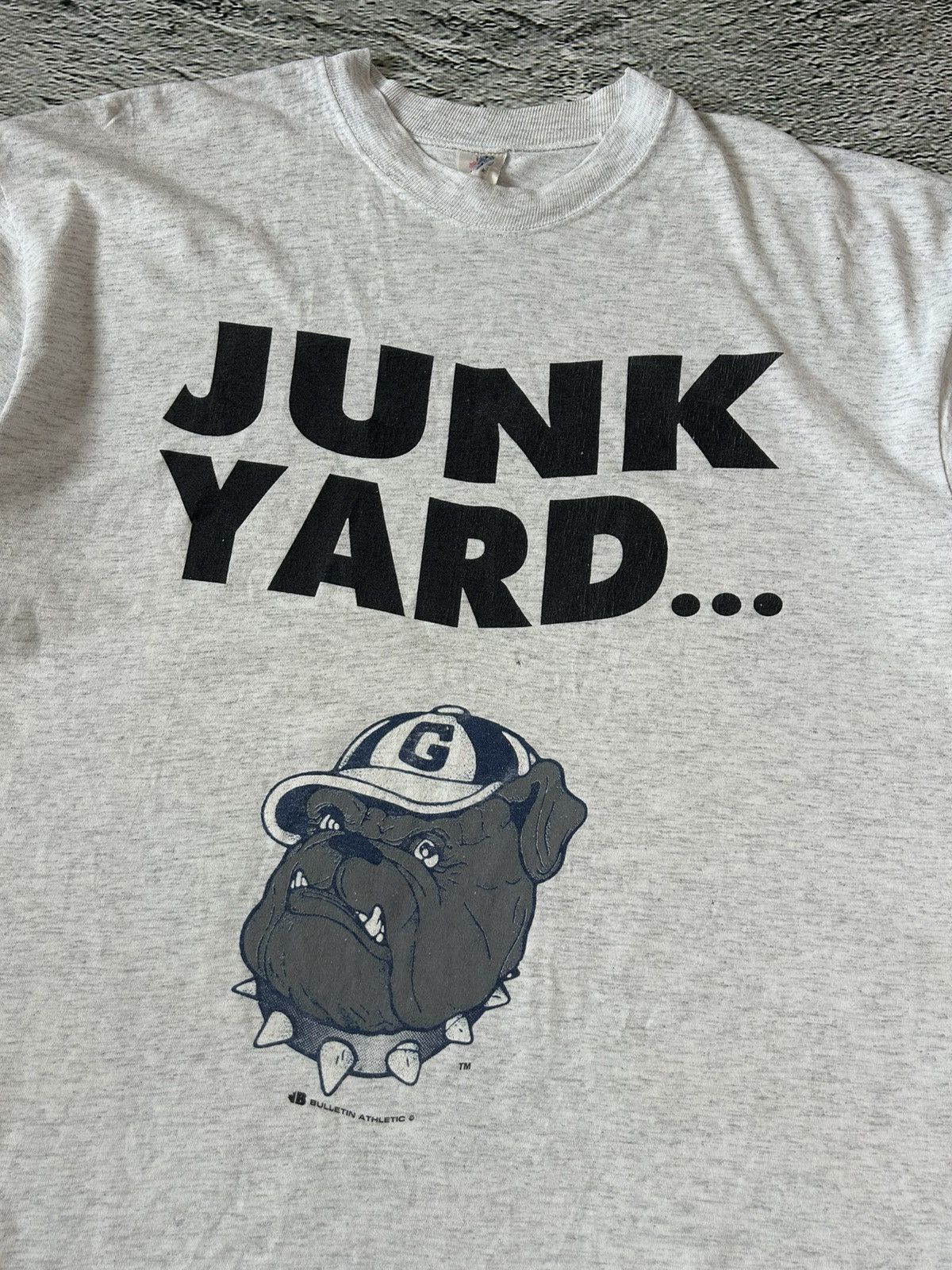Vintage Georgetown Hoyas vintage T-shirt 90s Bulletin Athletic Junk Size US L / EU 52-54 / 3 - 2 Thumbnail