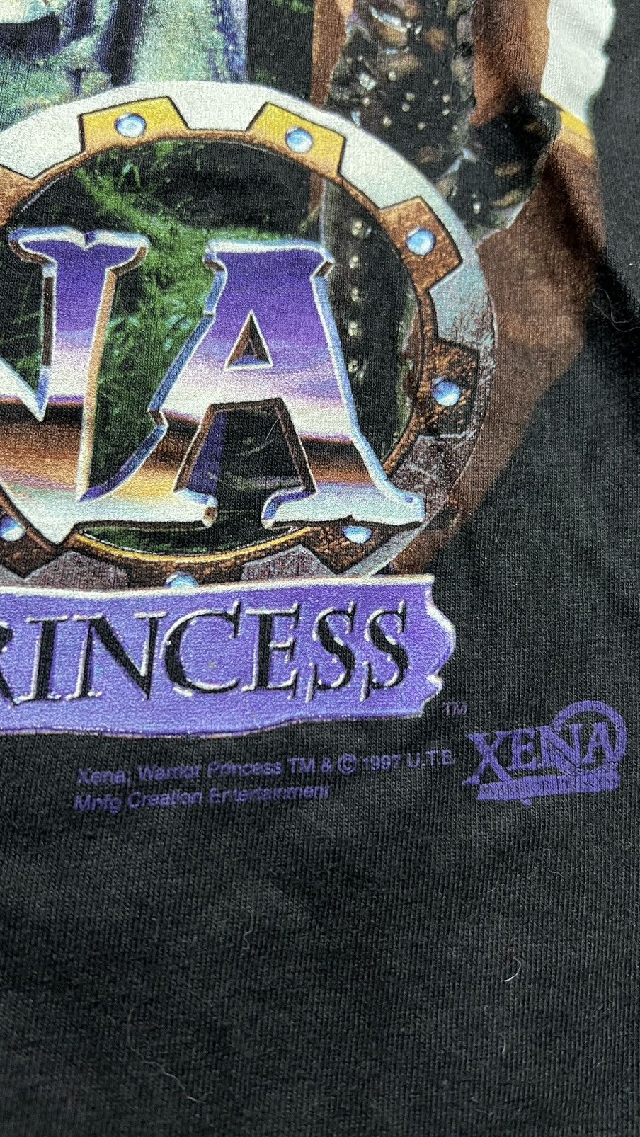 Other 1997 Xena Warrior Princess vintage tee Size US XL / EU 56 / 4 - 5 Thumbnail