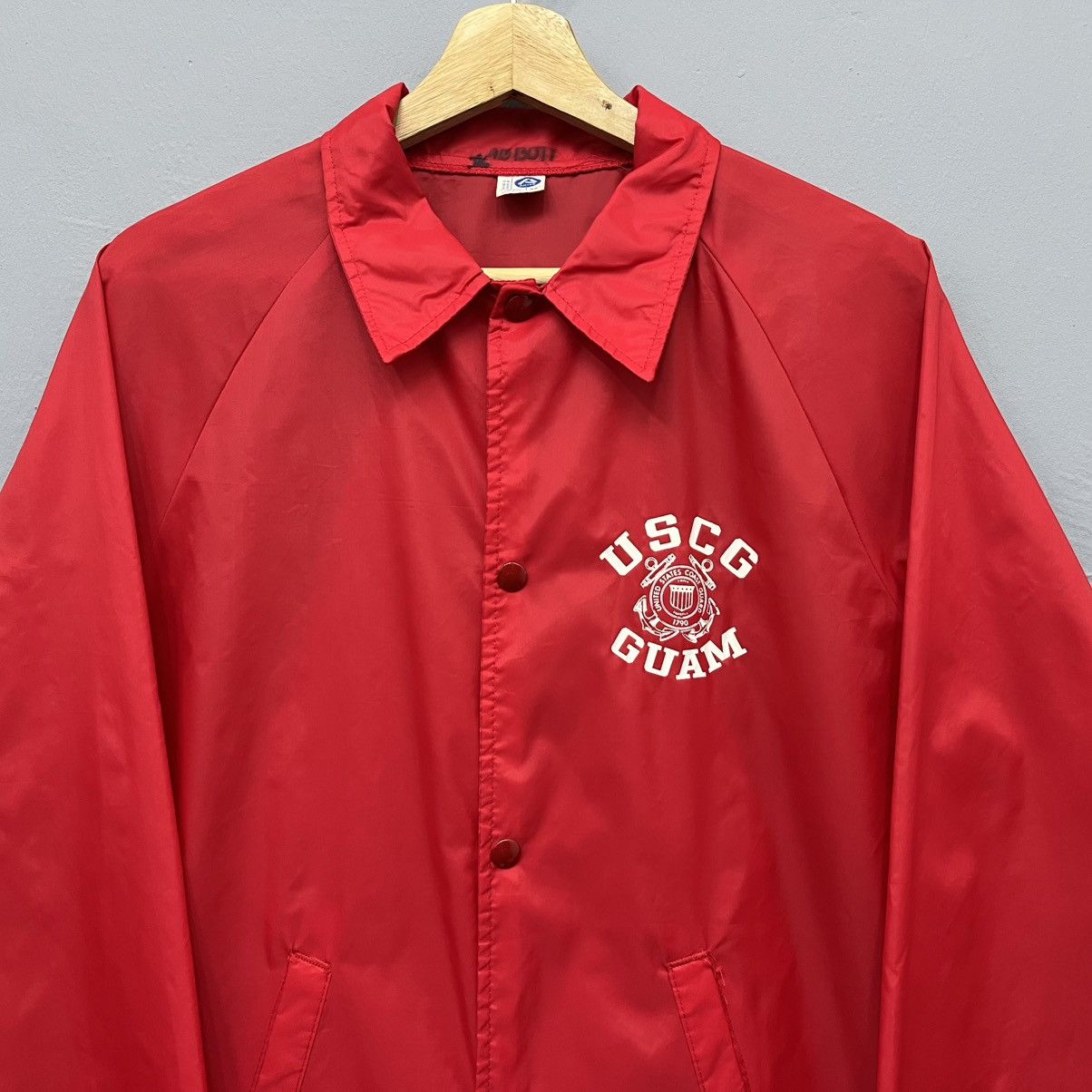 Vintage 80s USCG Guam Coach Jacket Size US M / EU 48-50 / 2 - 3 Thumbnail