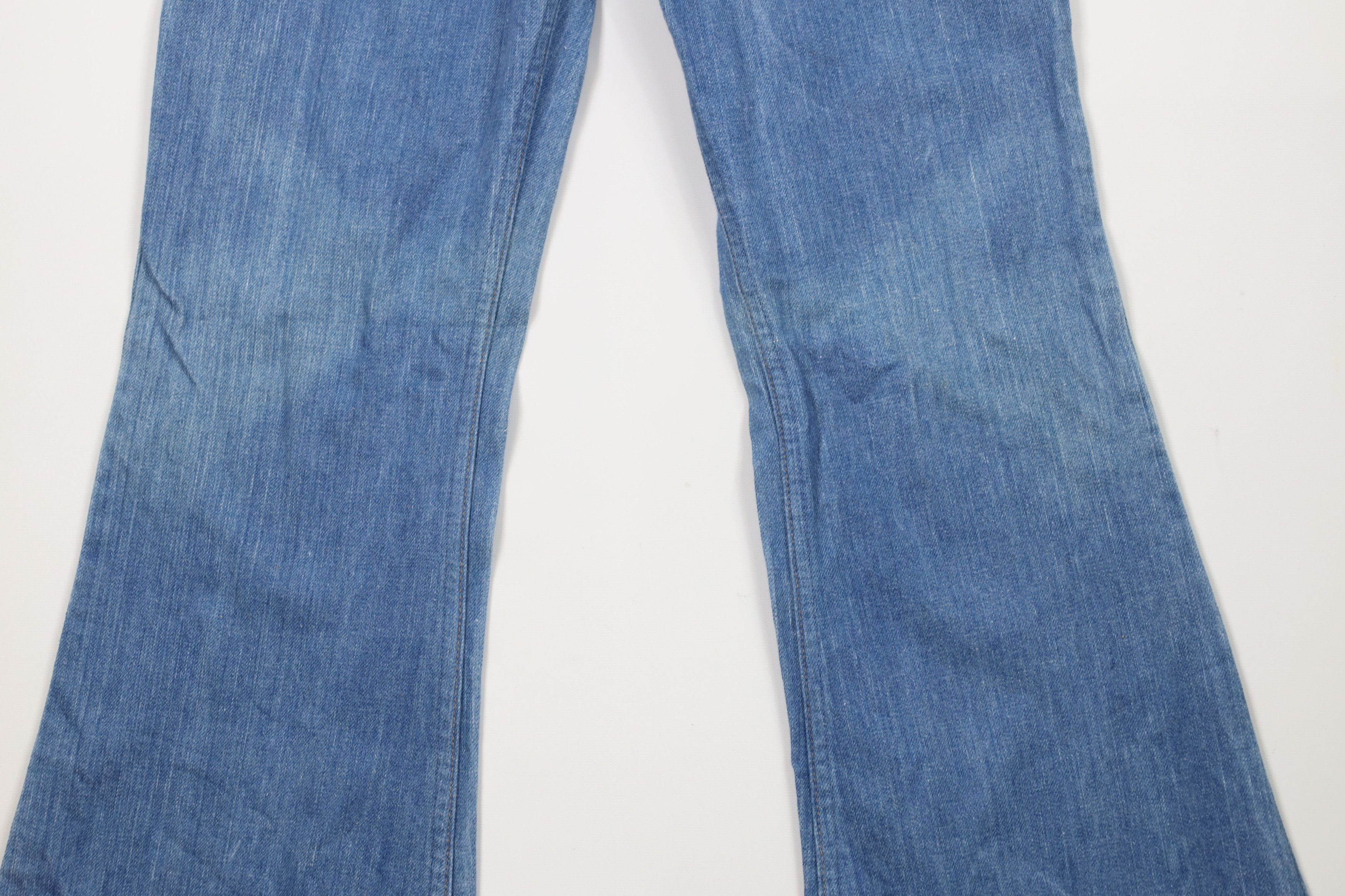 Levi's × Vintage Vintage 70s Levis Orange Tab Wide Leg Bell Bottoms Jeans USA Size US 32 / EU 48 - 3 Thumbnail