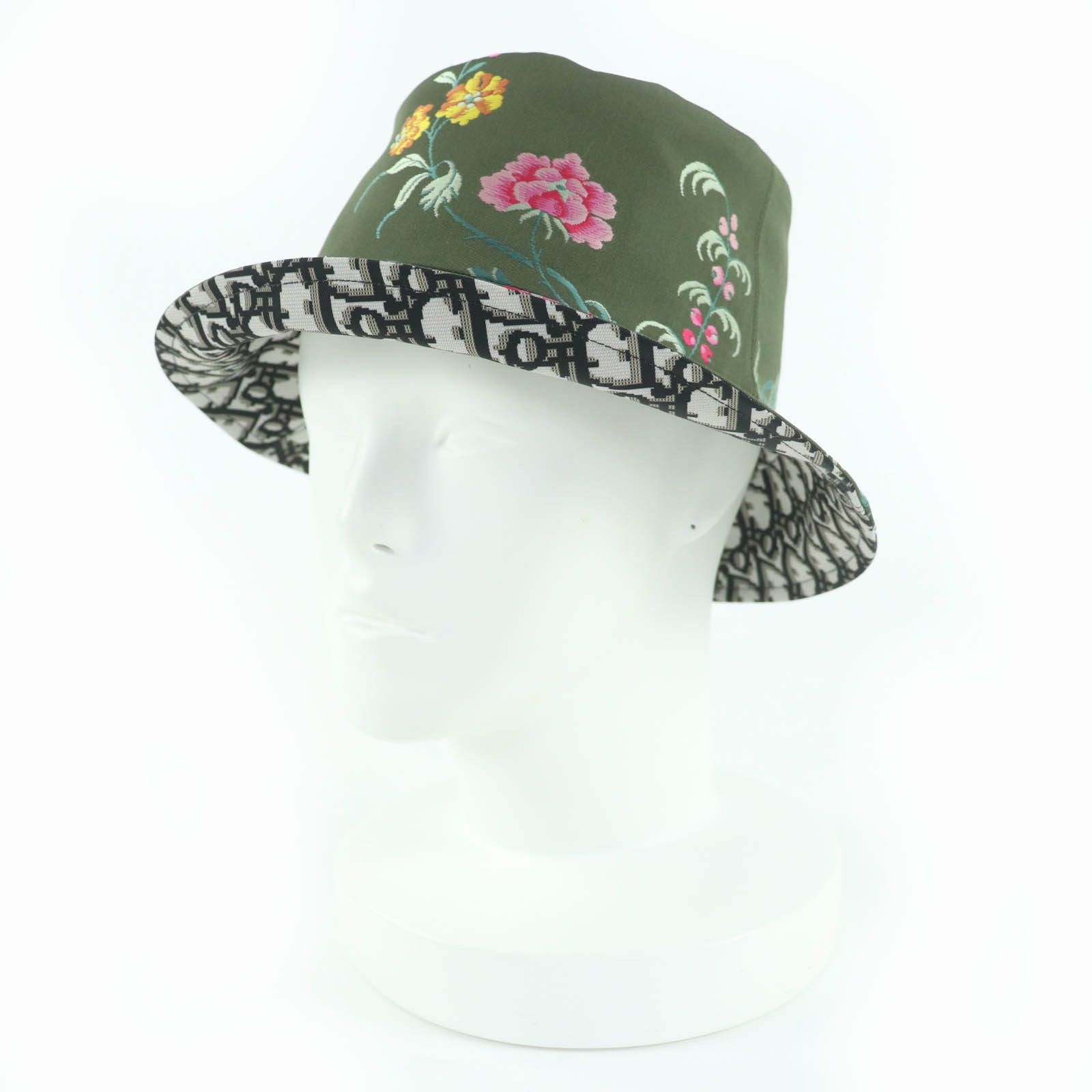 Dior Dior Christian Dior TEDDY-D Oblique Bucket Hat Textile Hats 32PFL923I153 DUTY FREE for USA Size ONE SIZE - 1 Thumbnail