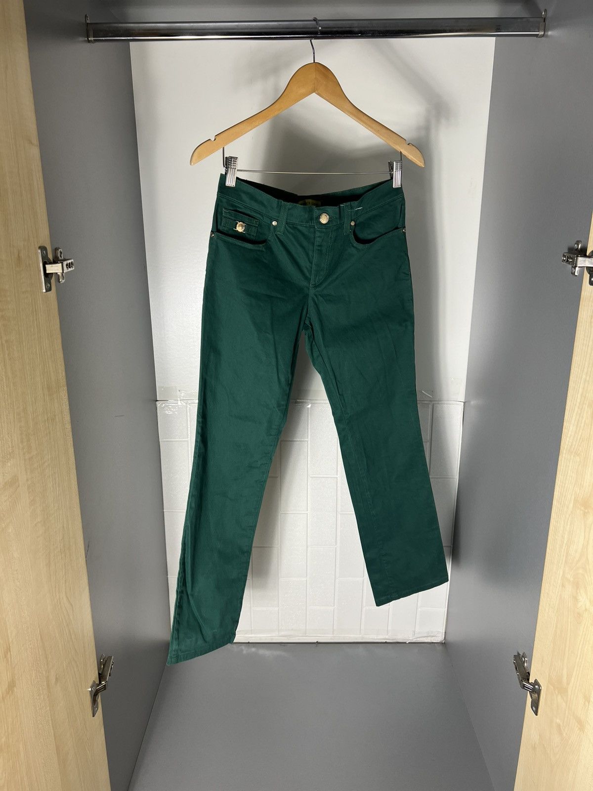 Versus Versace VINTAGE VERSACE JEANS CLASSIC ITALIAN DESIGNER DELUX CASUAL Size 27" / US 4 / IT 40 - 3 Thumbnail