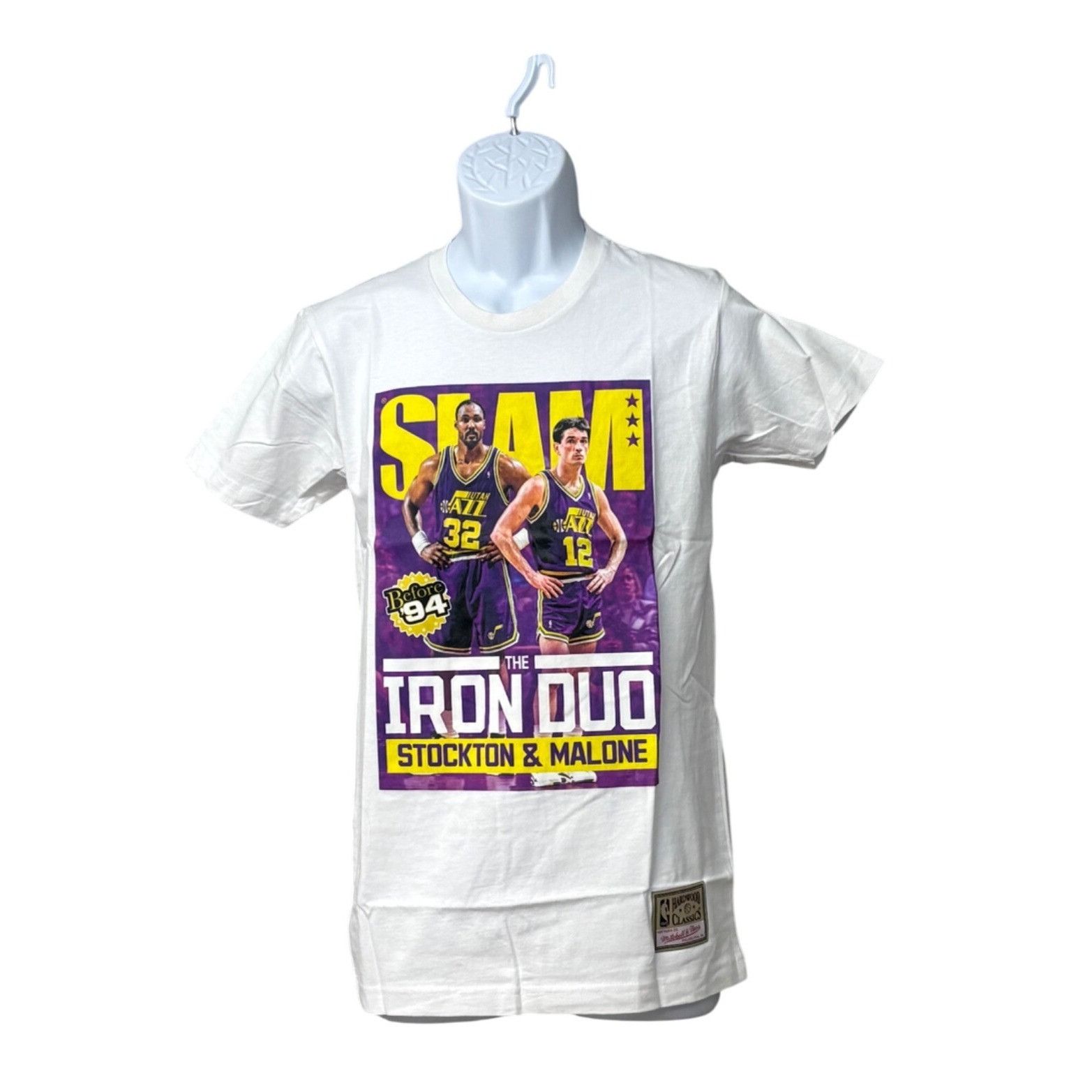 Mitchell & Ness Mitchell & Ness NBA Slam Iron Duo Tee Jazz Multi, Utah Jazz, Size US S / EU 44-46 / 1 - 2 Thumbnail