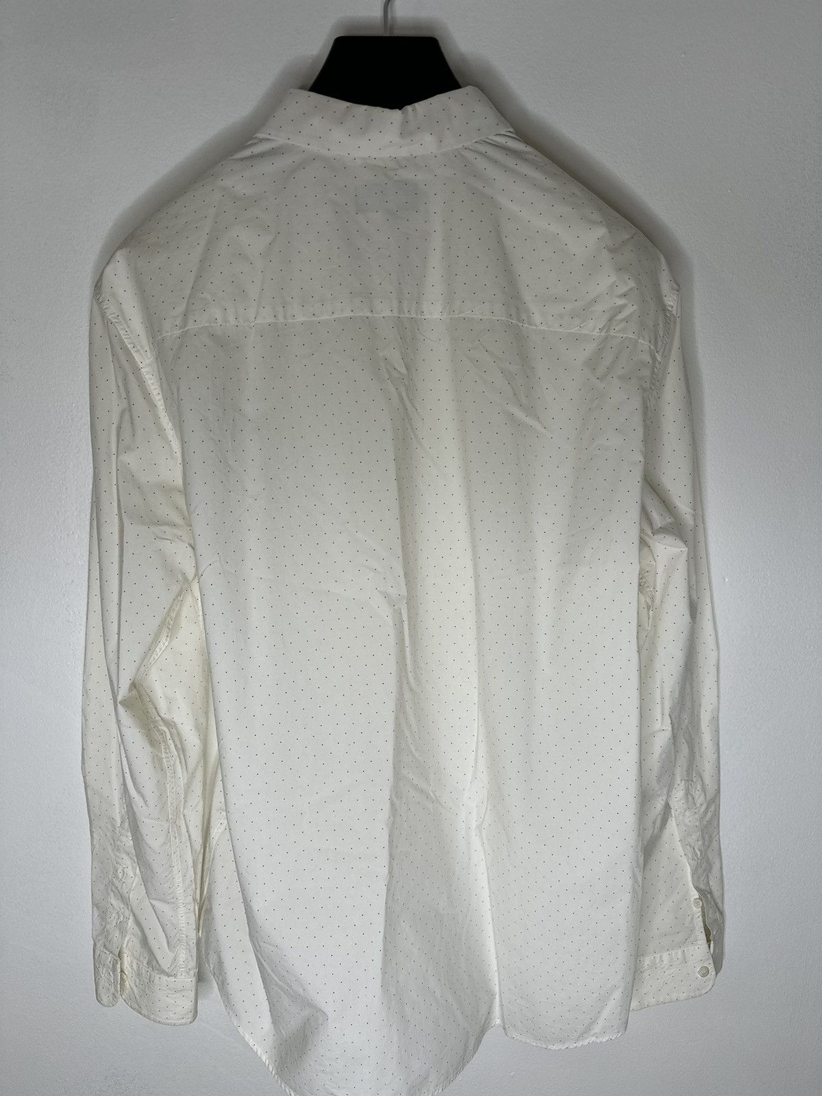A.P.C. Micro Polka Dot Shirt Size US XL / EU 56 / 4 - 8 Thumbnail