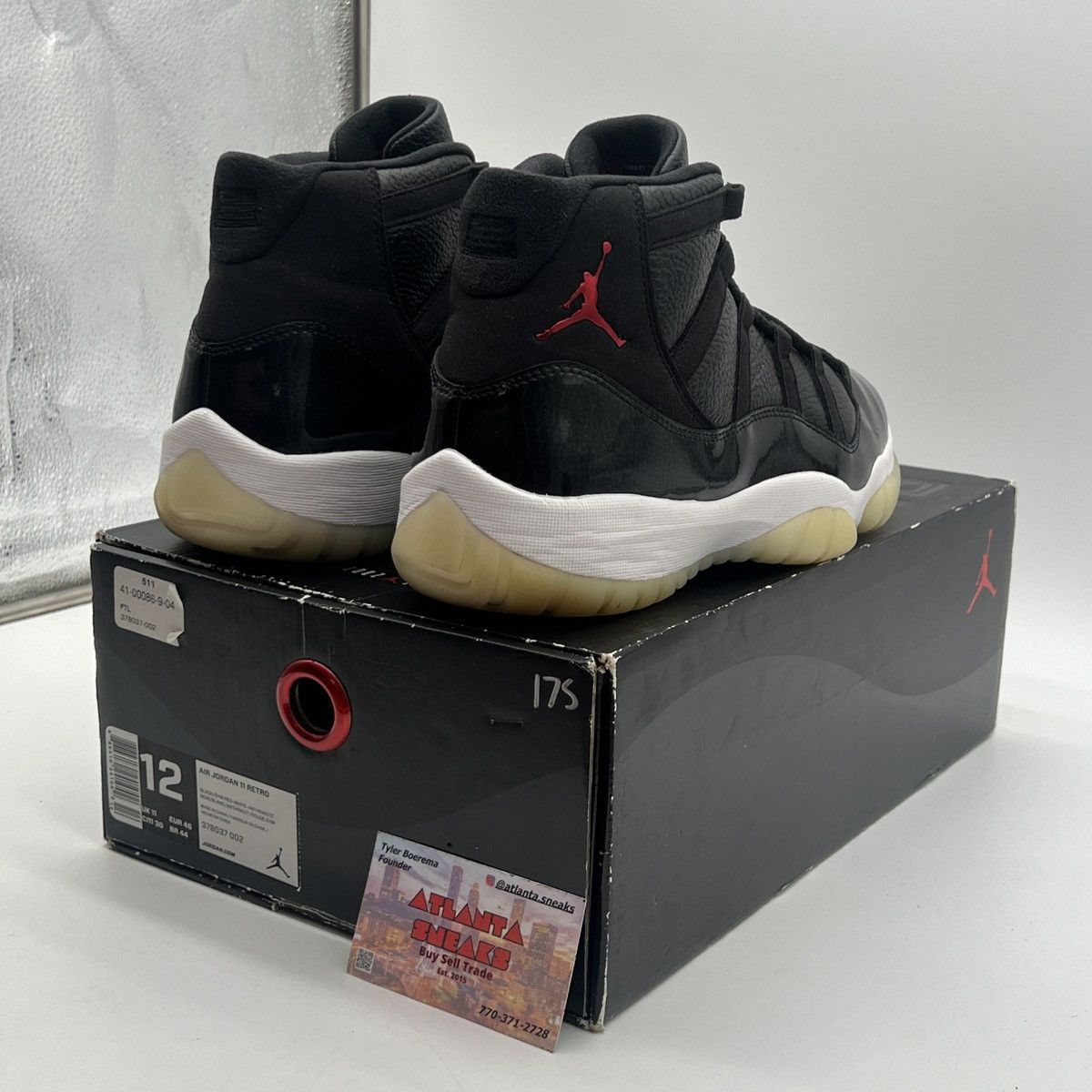 Jordan Brand Air Jordan 11 72-10 Size US 12 / EU 45 - 5 Thumbnail