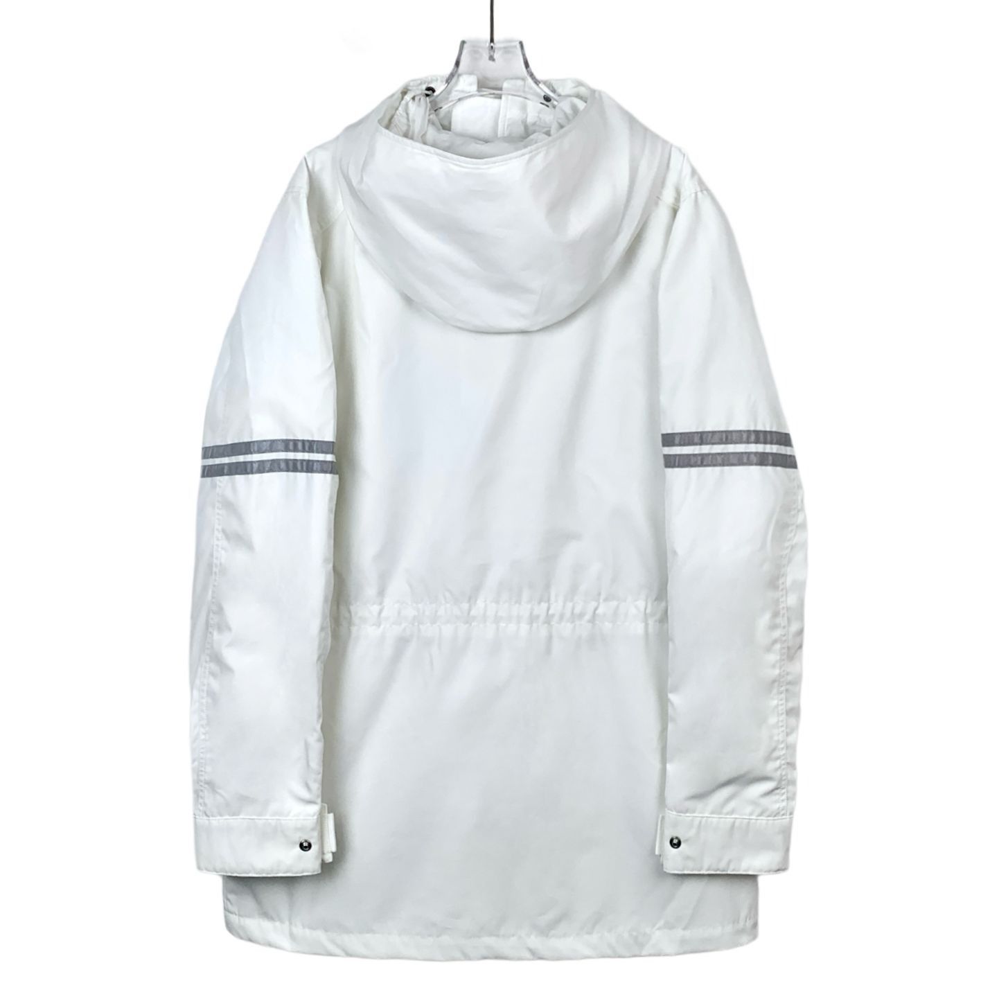 Canada Goose Canada Goose White Hooded Down Jacket (Size M) Size M / US 6-8 / IT 42-44 - 8 Thumbnail